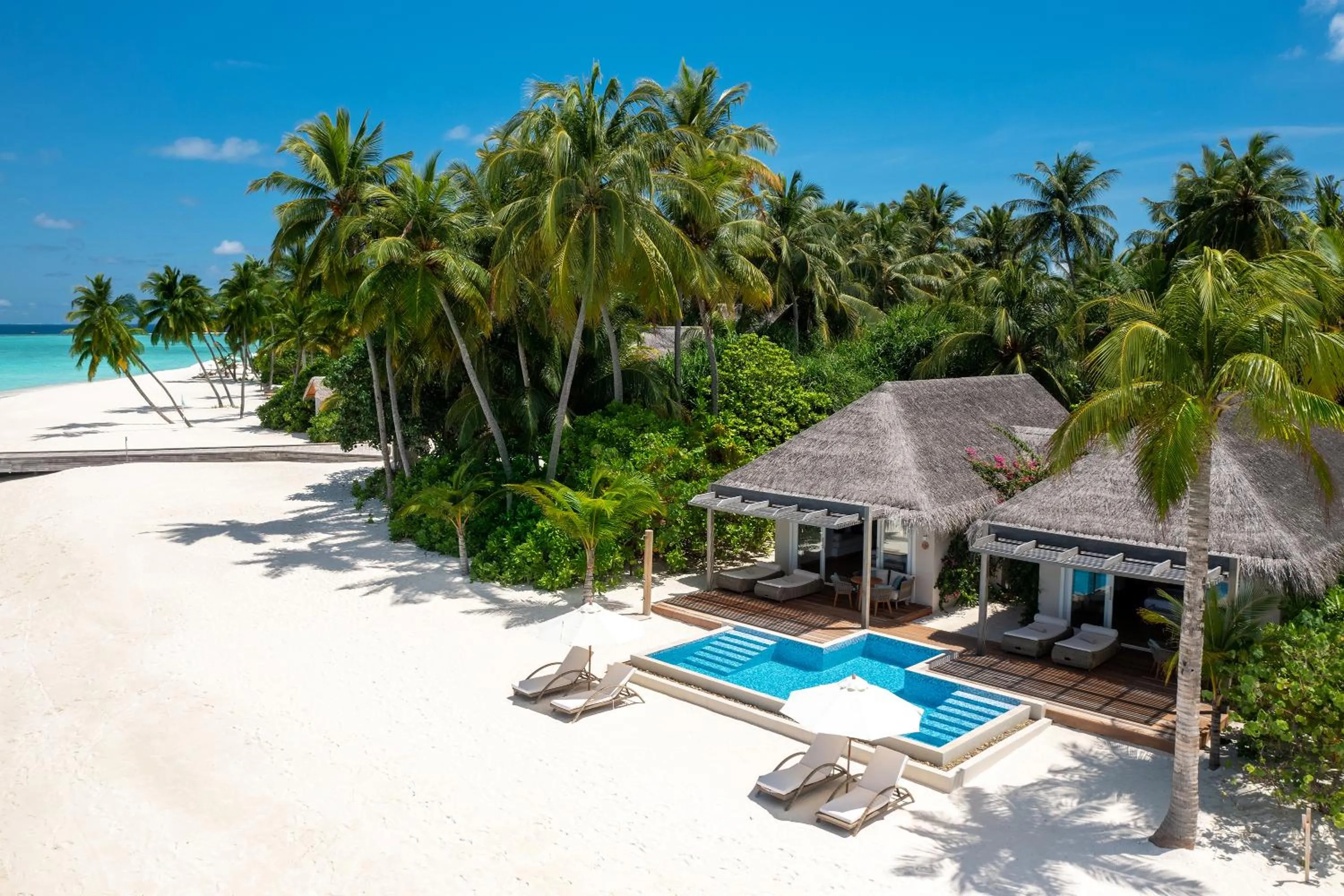 Two-Bedroom Family Beach Villa with Pool in Baglioni Resort Maldives - Luxury All Inclusive