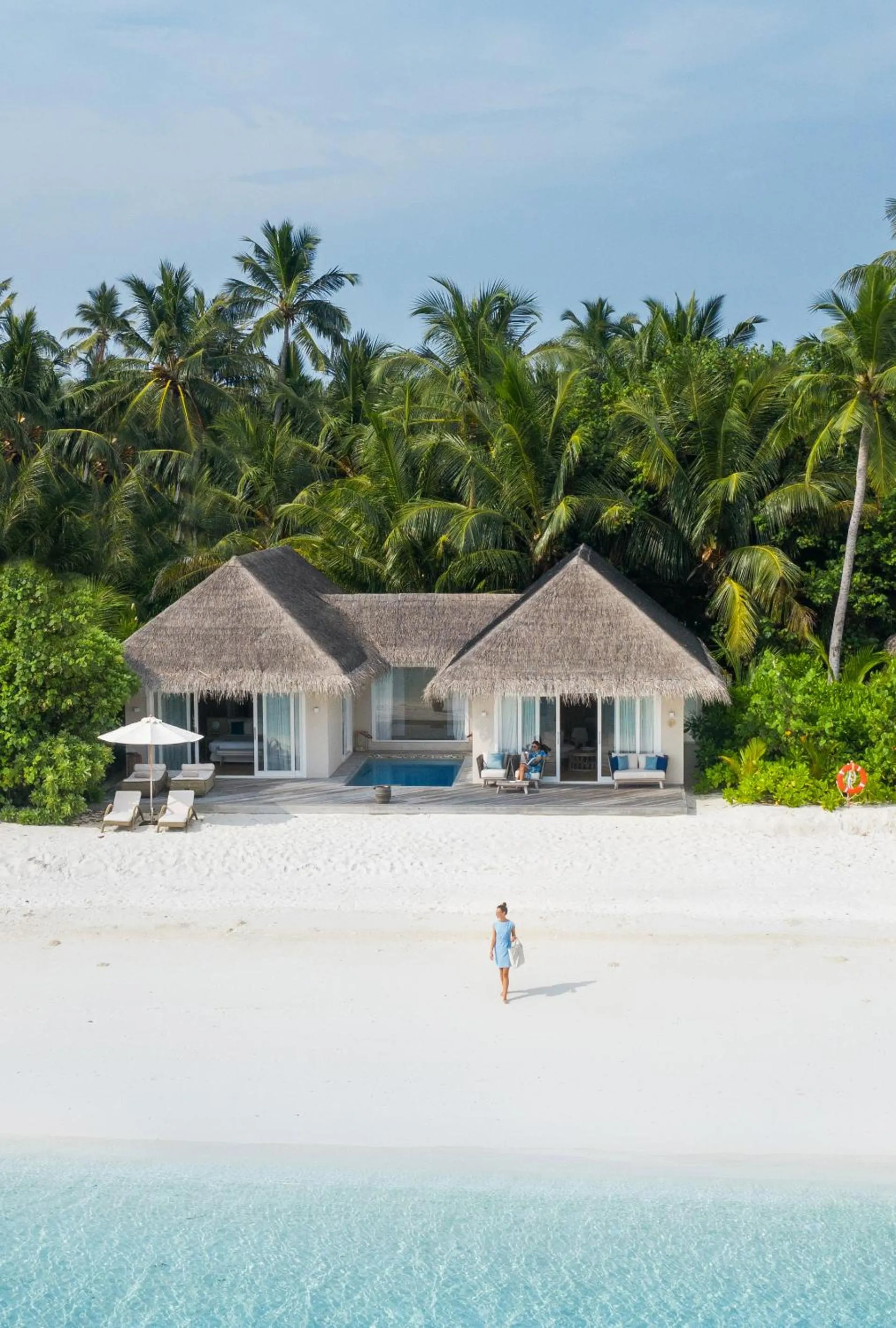 Pool Suite Beach Villa in Baglioni Resort Maldives - Luxury All Inclusive