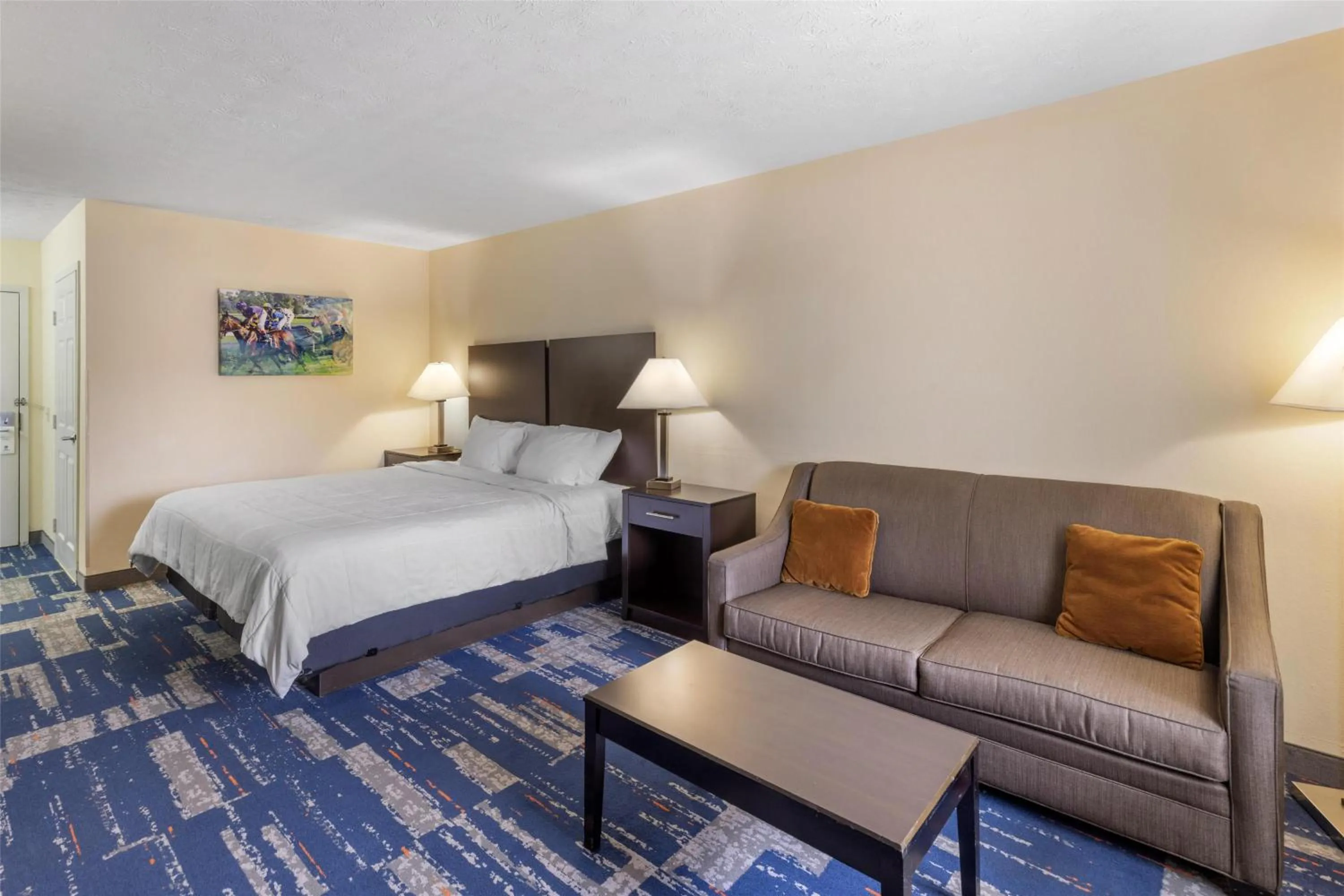 King Room with Roll-In Shower - Disability Access in Best Western Parkside Inn