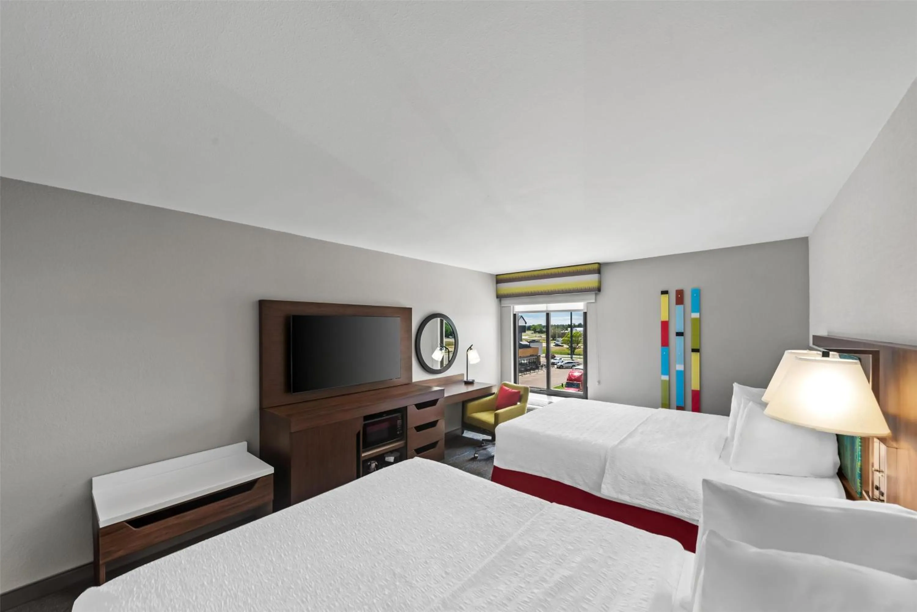 Queen Room with Two Queen Beds - Hearing Access in Hampton by Hilton - North Platte