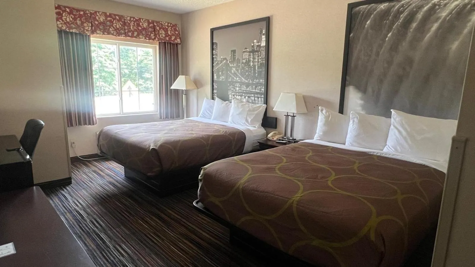 Double Room with Two Double Beds - Non-Smoking in Super 8 by Wyndham Albany