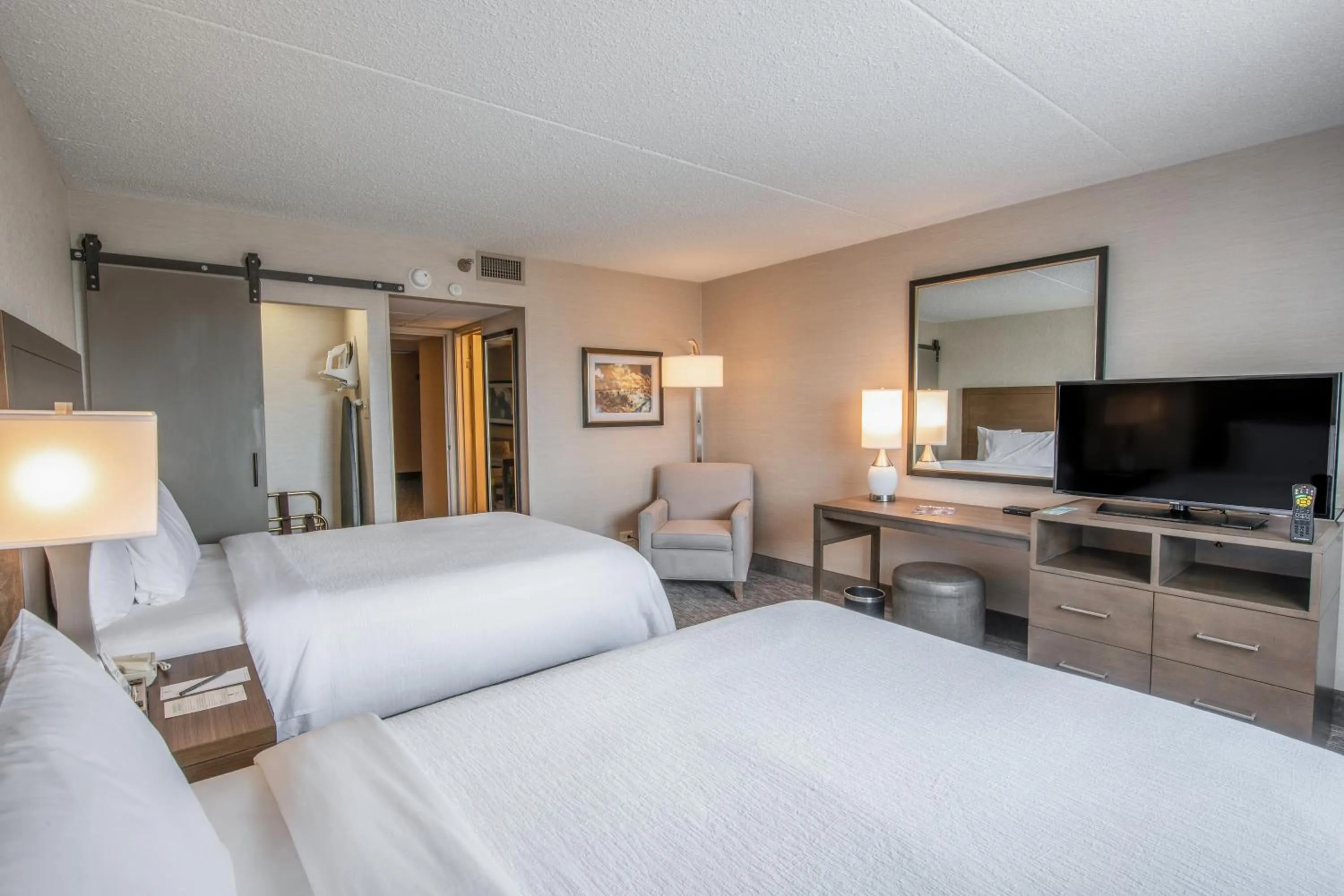 Suite with Two Double Beds - Non-Smoking in Embassy Suites by Hilton Chicago Schaumburg Woodfield