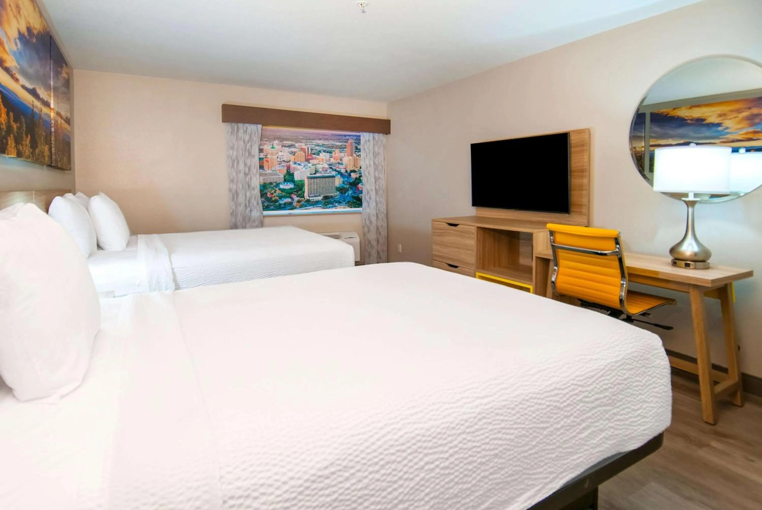 Queen Room with Two Queen Beds - Non-Smoking in Days Inn & Suites by Wyndham San Antonio North/Stone Oak