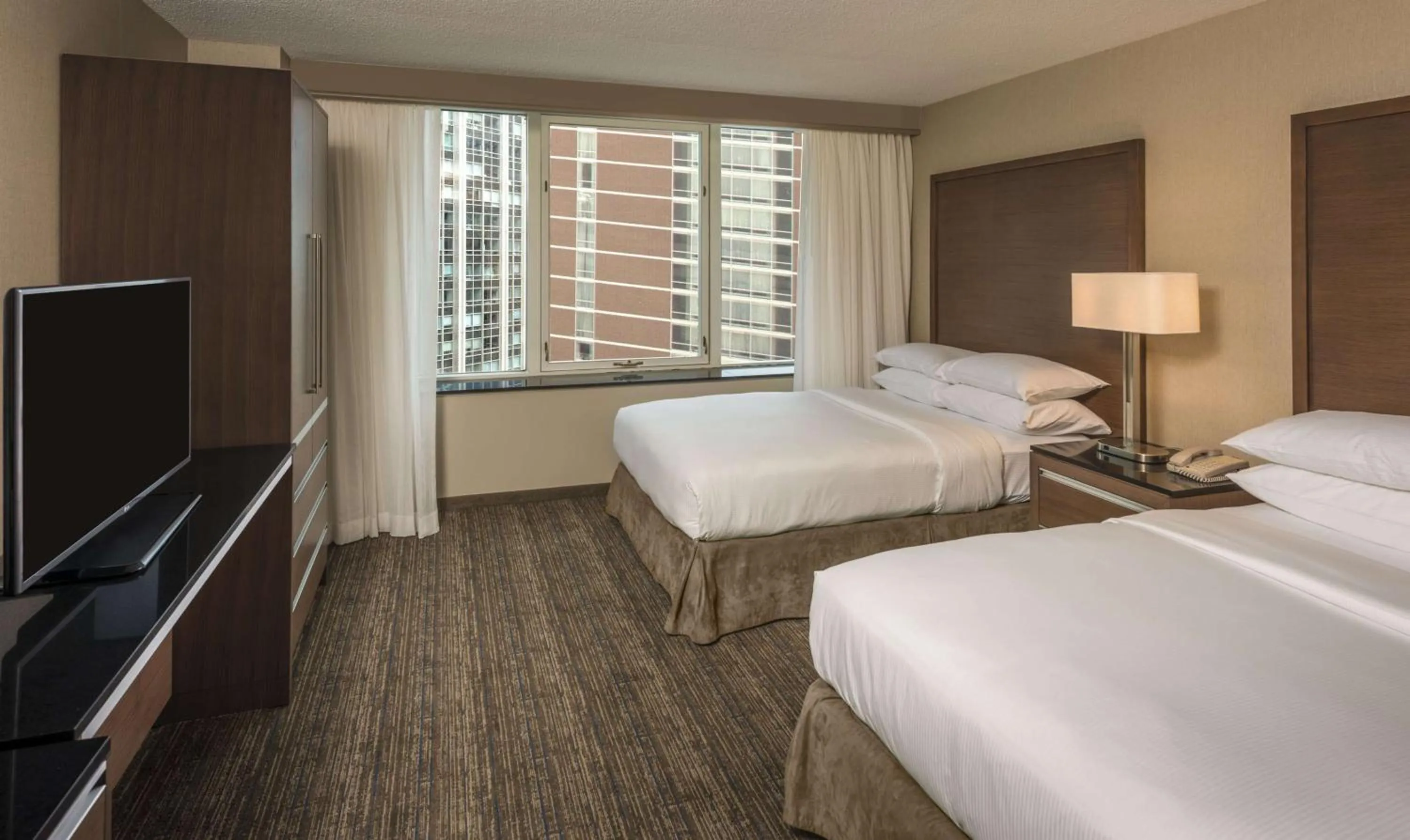 Premium Double Suite with Two Double Beds in Embassy Suites by Hilton Chicago Downtown Magnificent Mile