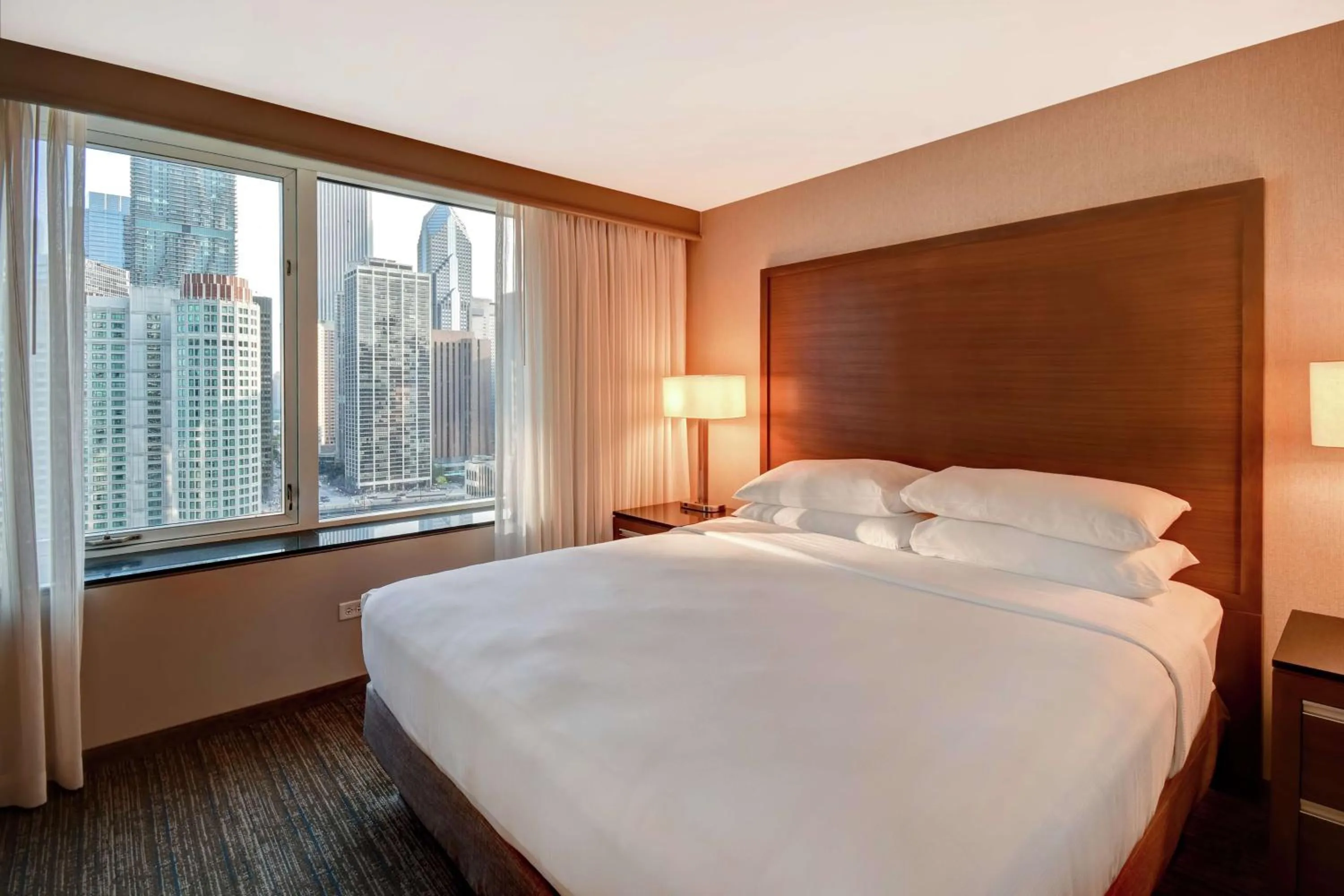King Suite - High Floor/City View in Embassy Suites by Hilton Chicago Downtown Magnificent Mile