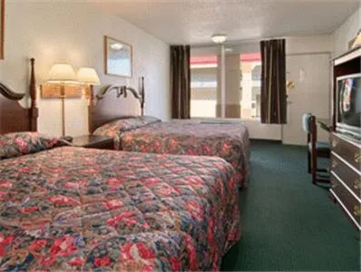 Double Room with Two Double Beds - Smoking in Super 8 by Wyndham Oklahoma Fairgrounds