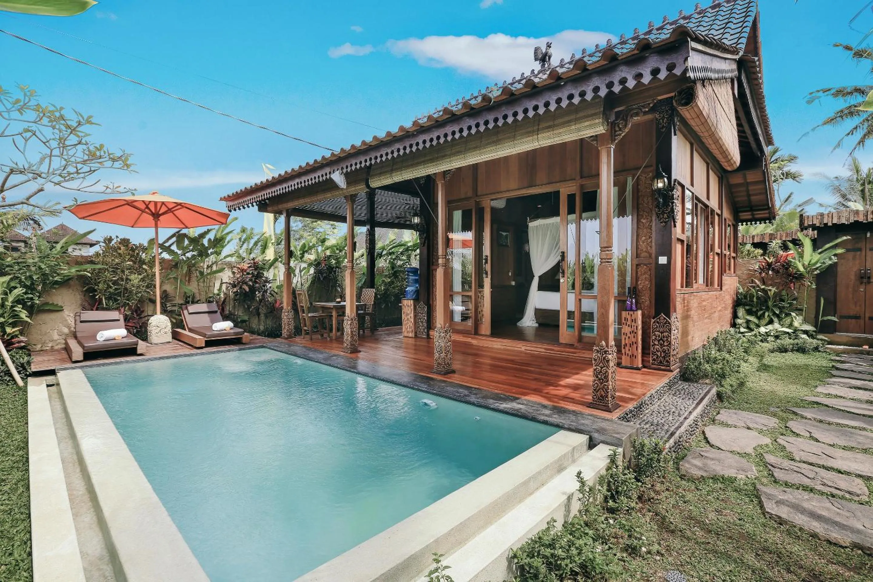 Wooden One-Bedroom Villa with Private Pool in Candy Villa by GenuineHost