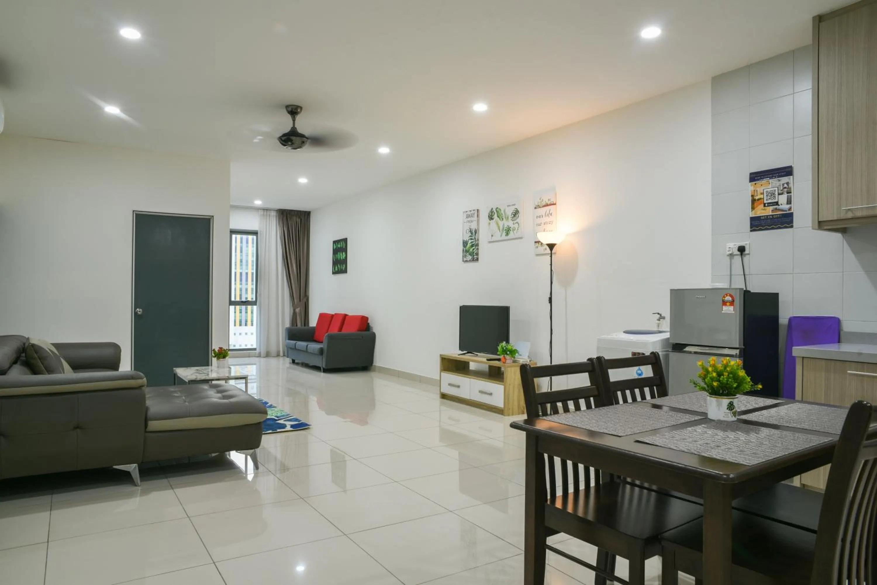 Three-Bedroom Apartment in Damen Subang by Widebed