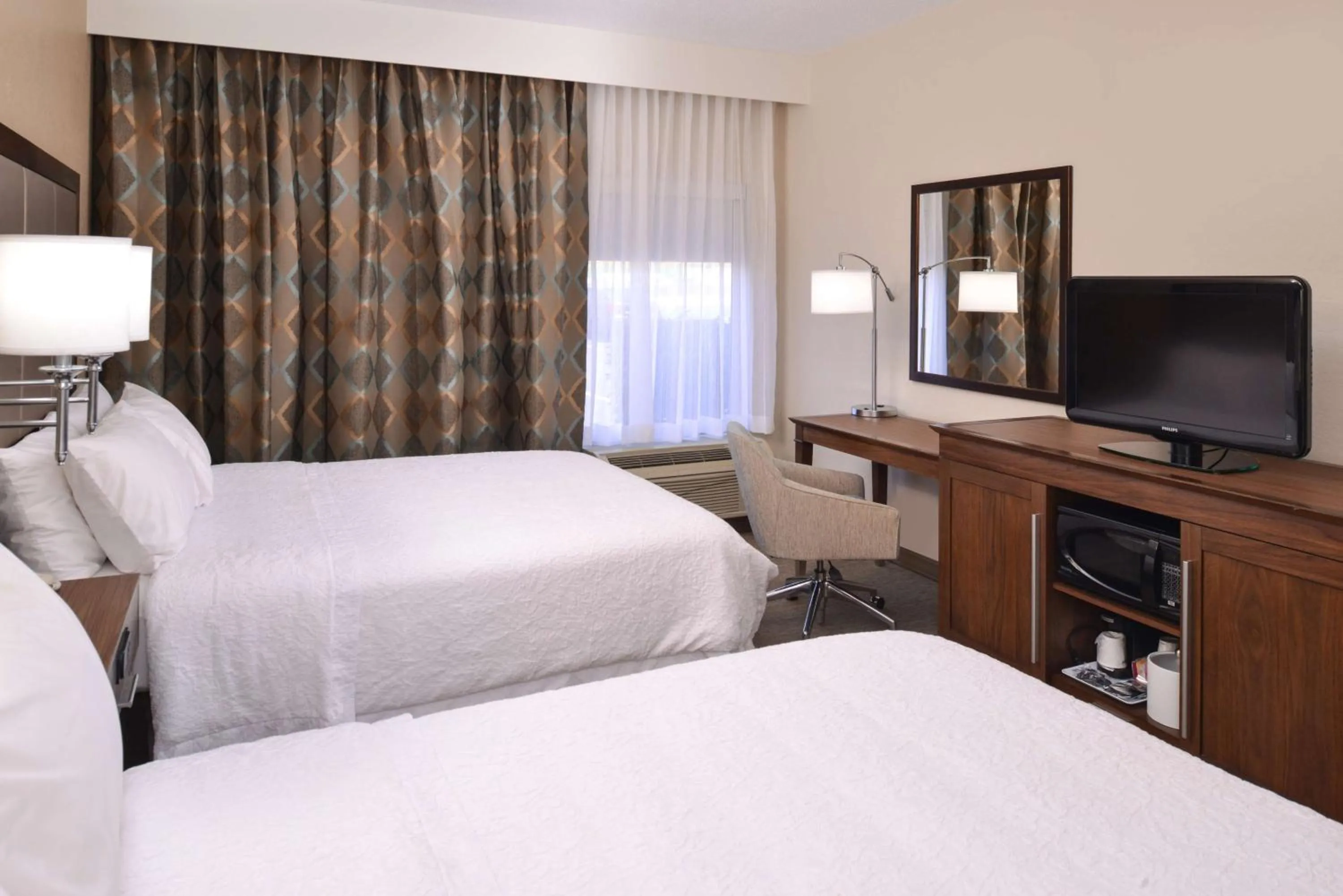 Room with Two Queen Beds - Non-Smoking in Hampton Inn Carbondale