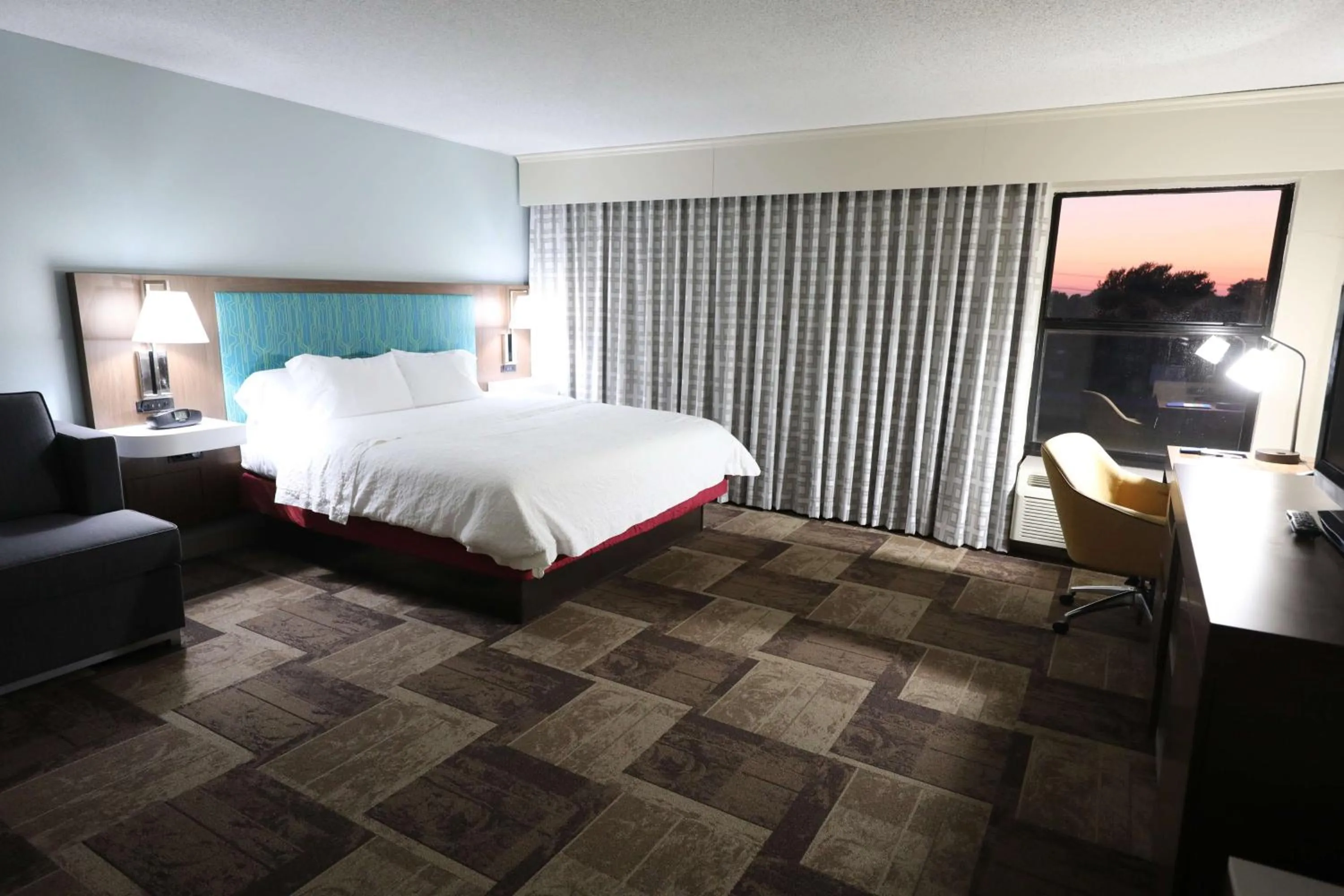King Suite with Sofa Bed - single occupancy - Non-Smoking in Hampton Inn Hutchinson