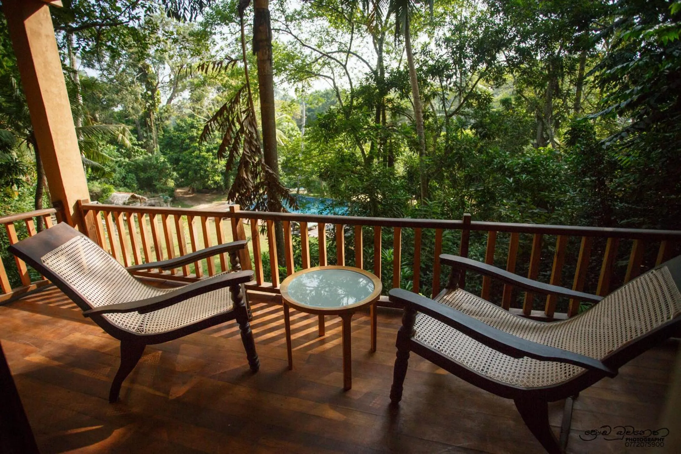 Superior Twin Chalet in Jungle Village Unawatuna