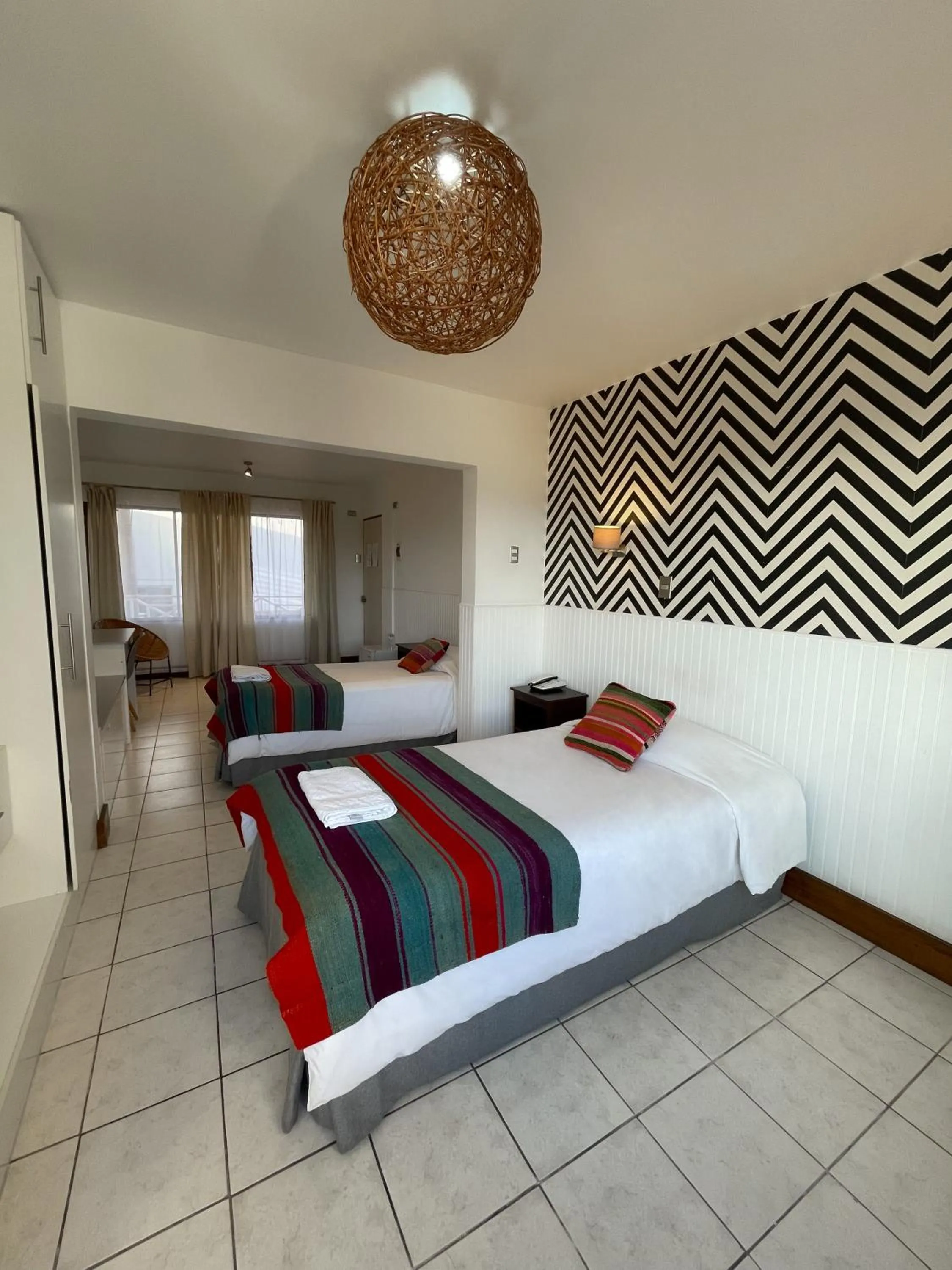Standard Twin Room in Hotel Avenida en Arica