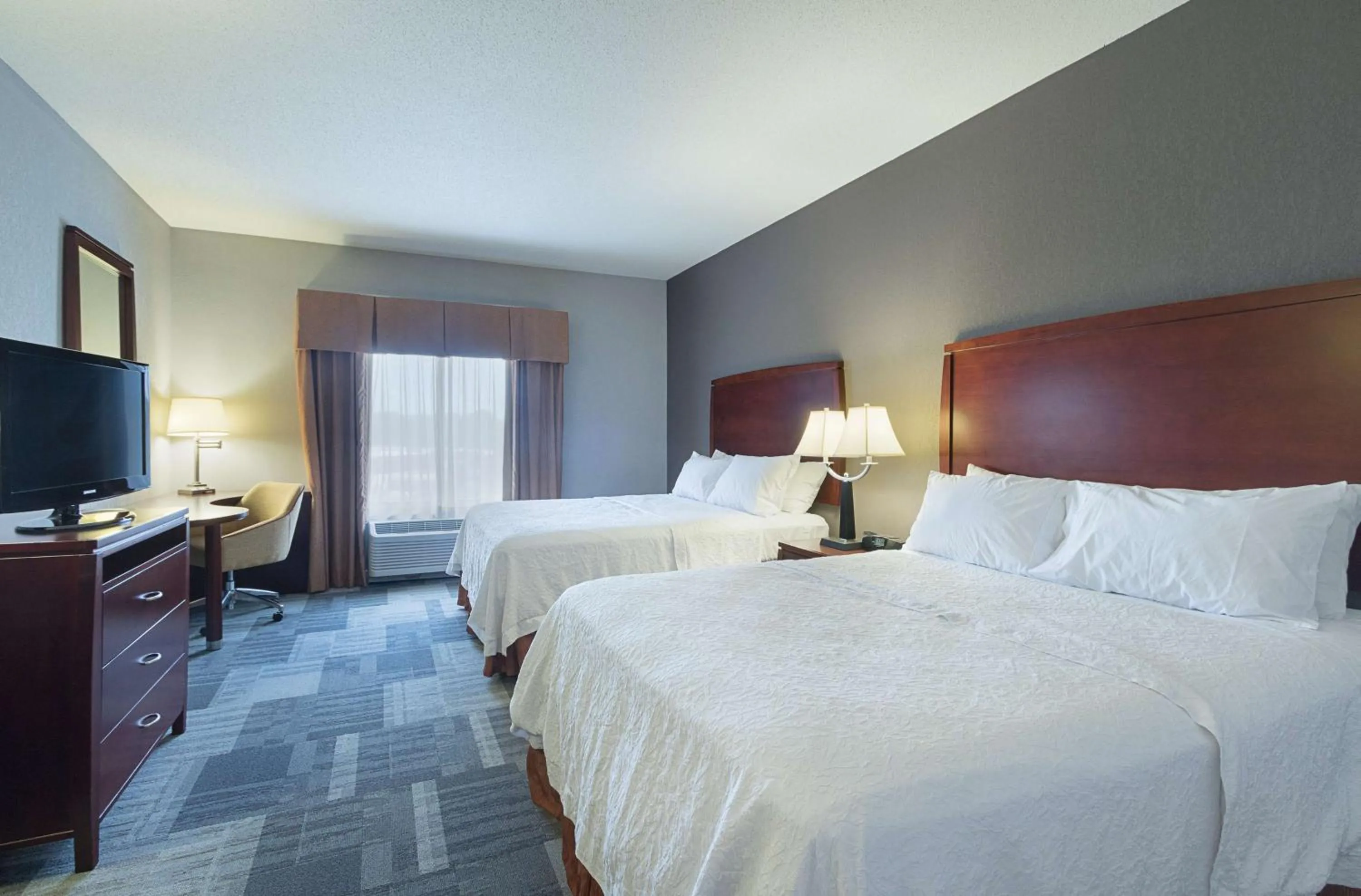Room with Two Queen Beds - Non-Smoking in Hampton Inn and Suites Indianapolis/Brownsburg