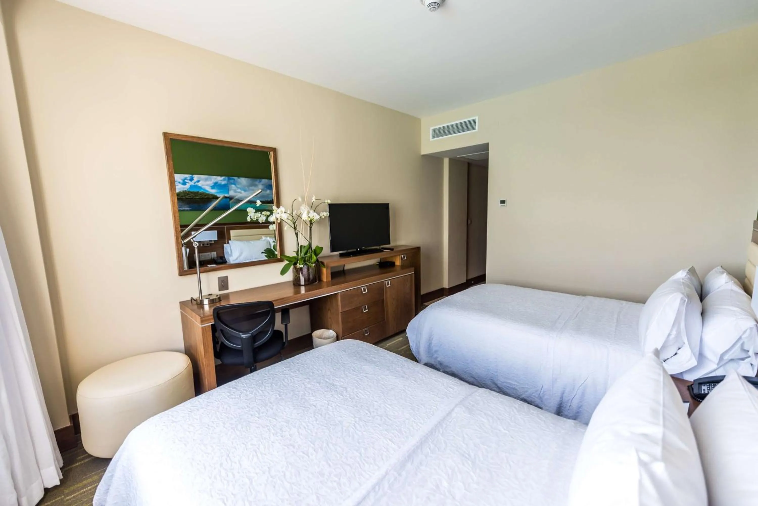Double Room with Two Double Beds - Non-Smoking in Hampton By Hilton Santo Domingo Airport