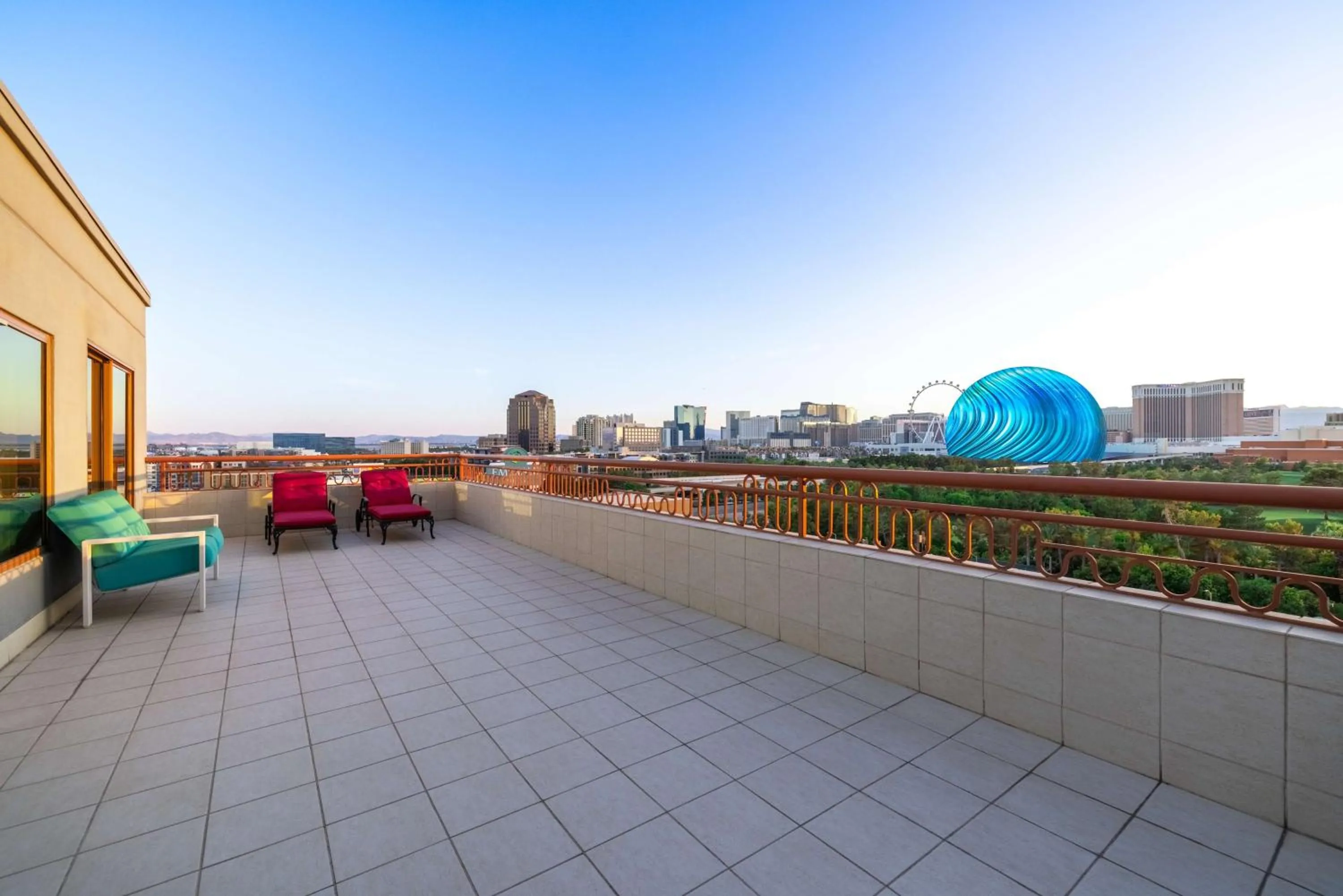 Two-Room King Suite with Large Balcony in Embassy Suites by Hilton Convention Center Las Vegas