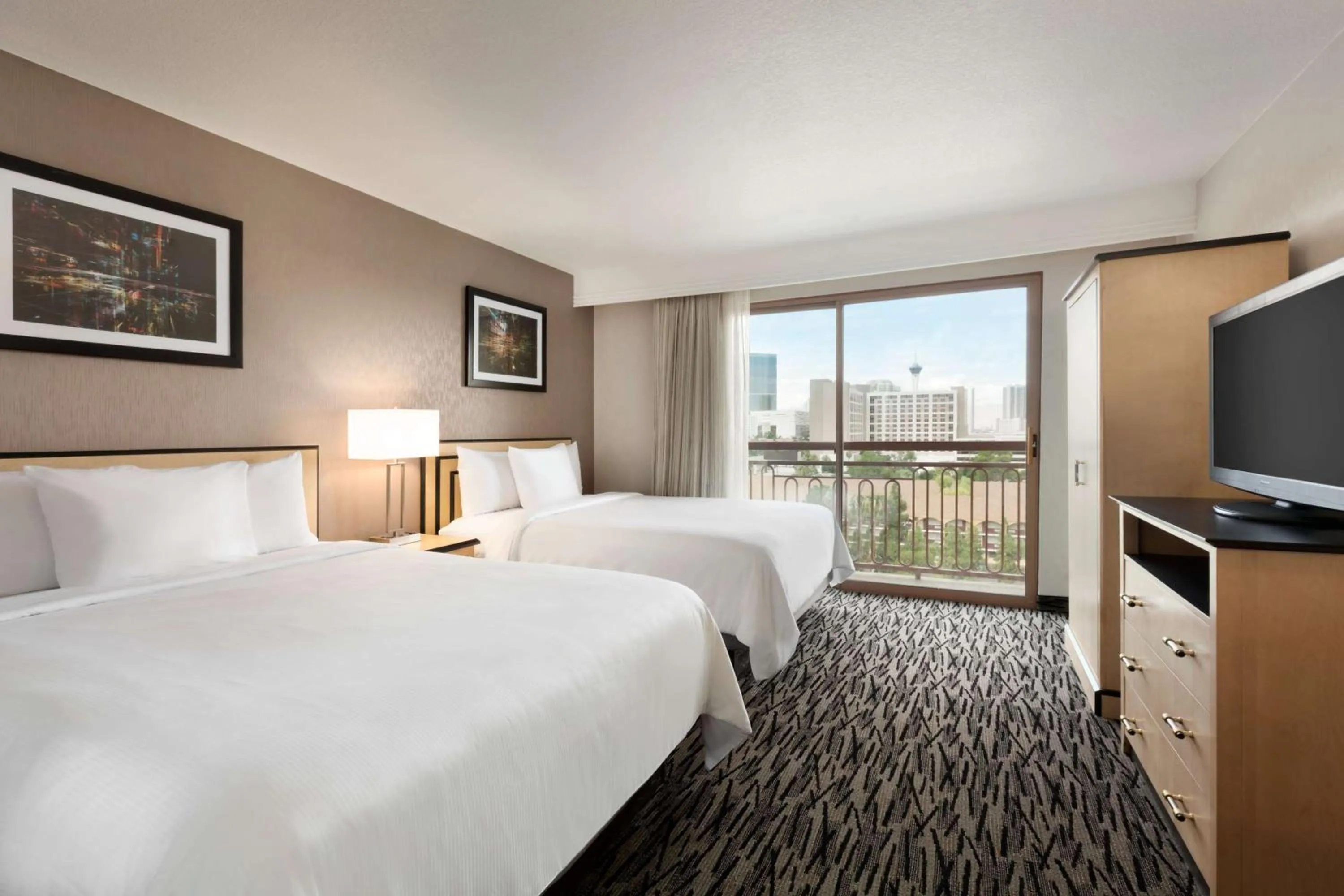 Two-Room Queen Suite with Balcony in Embassy Suites by Hilton Convention Center Las Vegas