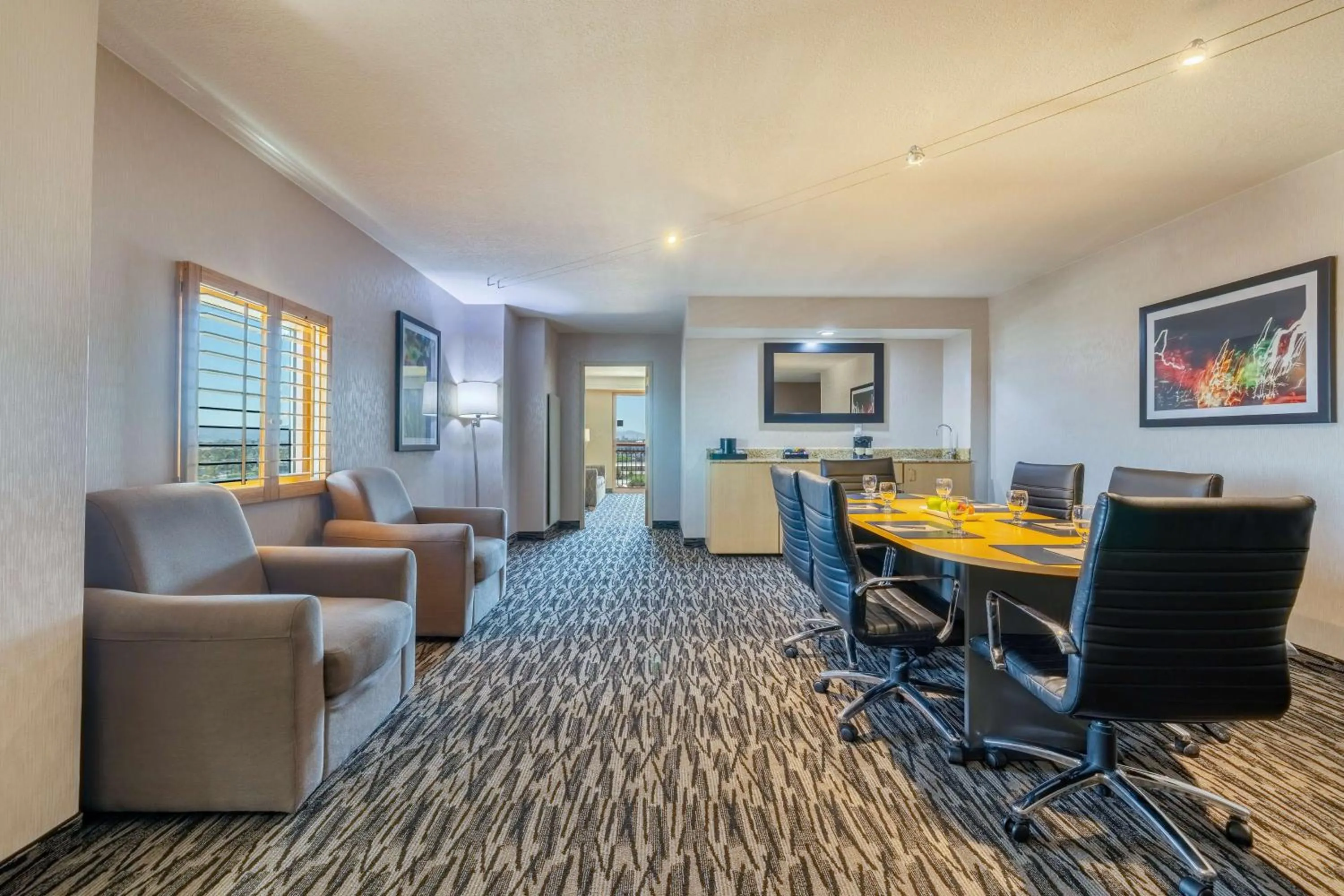 Three-Room Conference King Suite in Embassy Suites by Hilton Convention Center Las Vegas