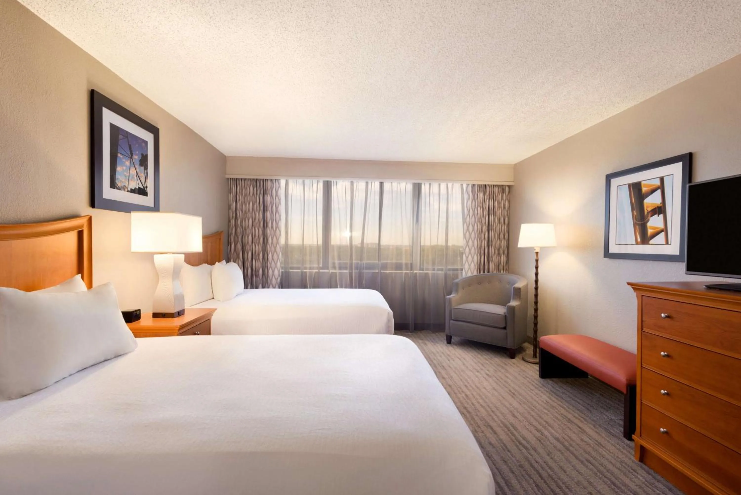 Premium Two Room Suite with Two Double Beds and Sofa Bed in Embassy Suites by Hilton Orlando International Drive ICON Park