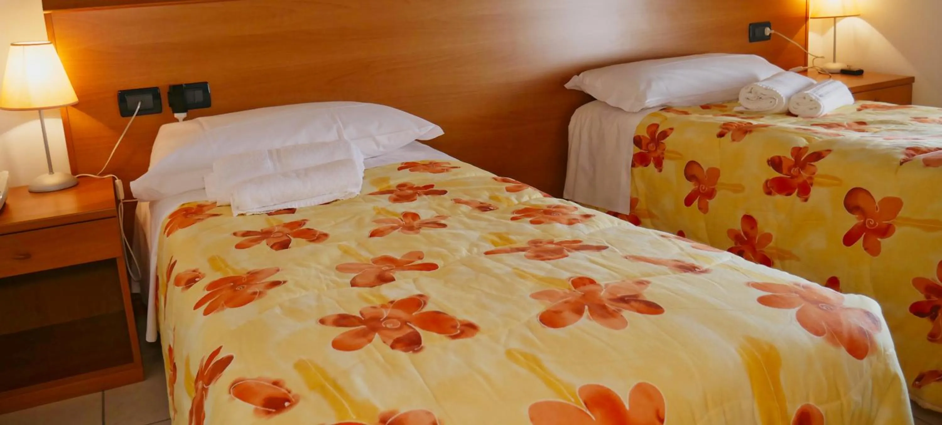 Twin Room in hotel Vajont