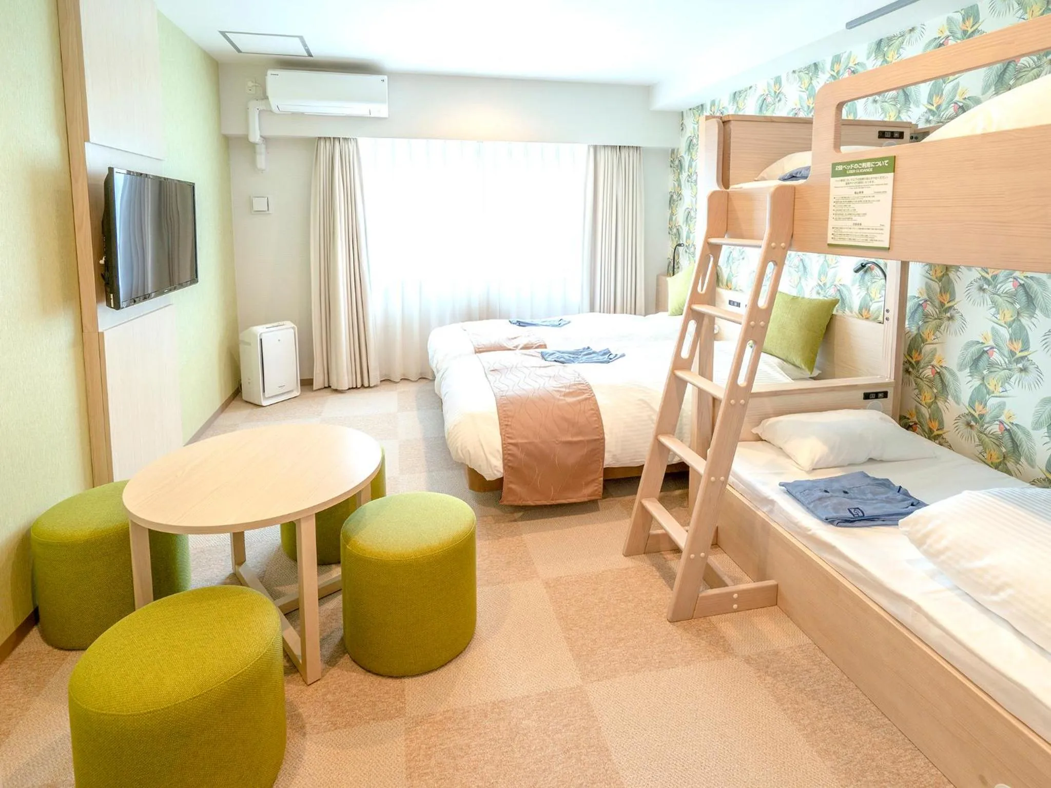 Standard Family Room in La'gent Hotel Okinawa Chatan Hotel and Hostel