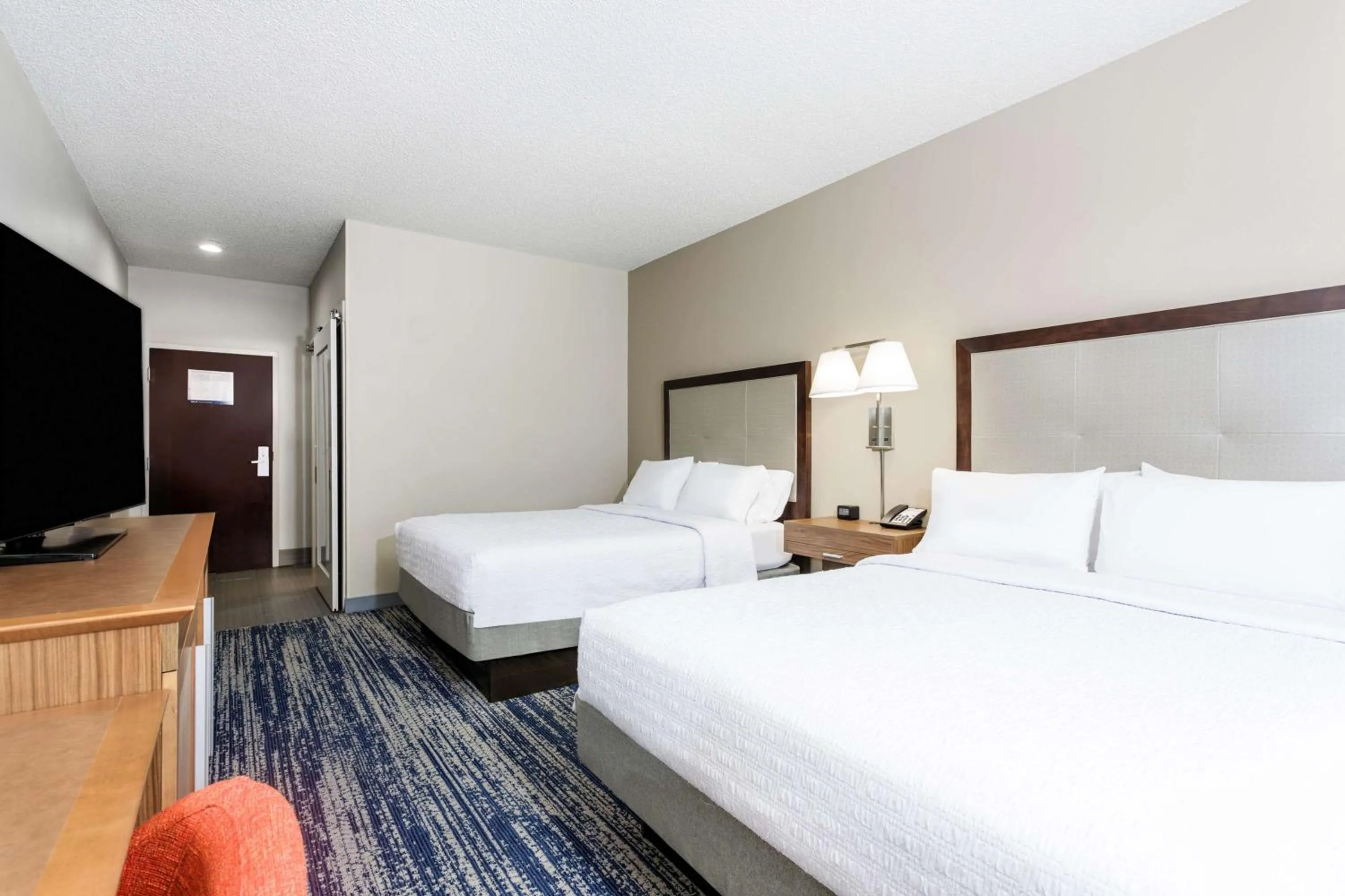 Queen Room with Two Queen Beds - Non-Smoking in Hampton Inn Titusville/I-95 Kennedy Space Center