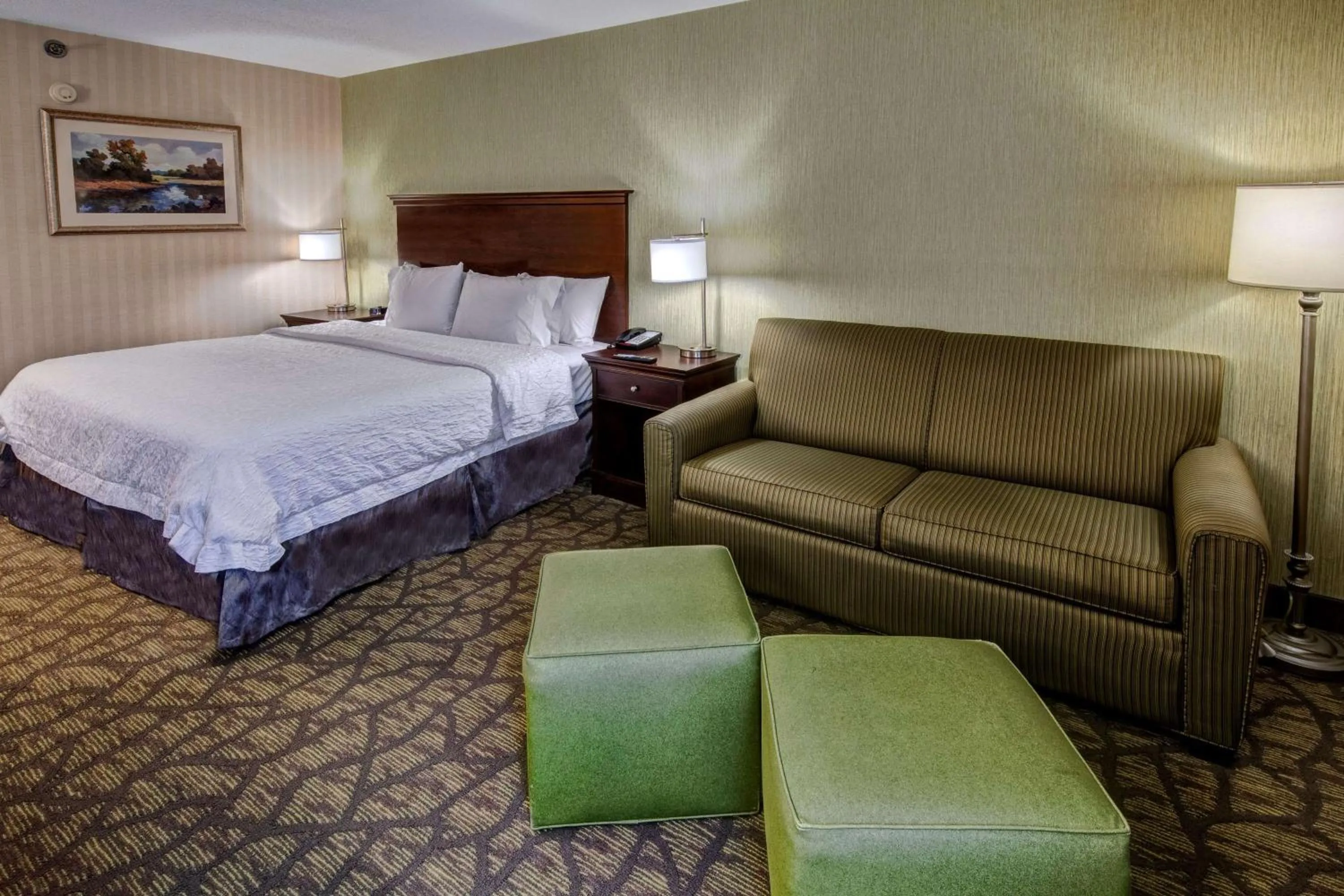 King Room with Sofa Bed and Study - Non-Smoking in Hampton Inn Rocky Mount