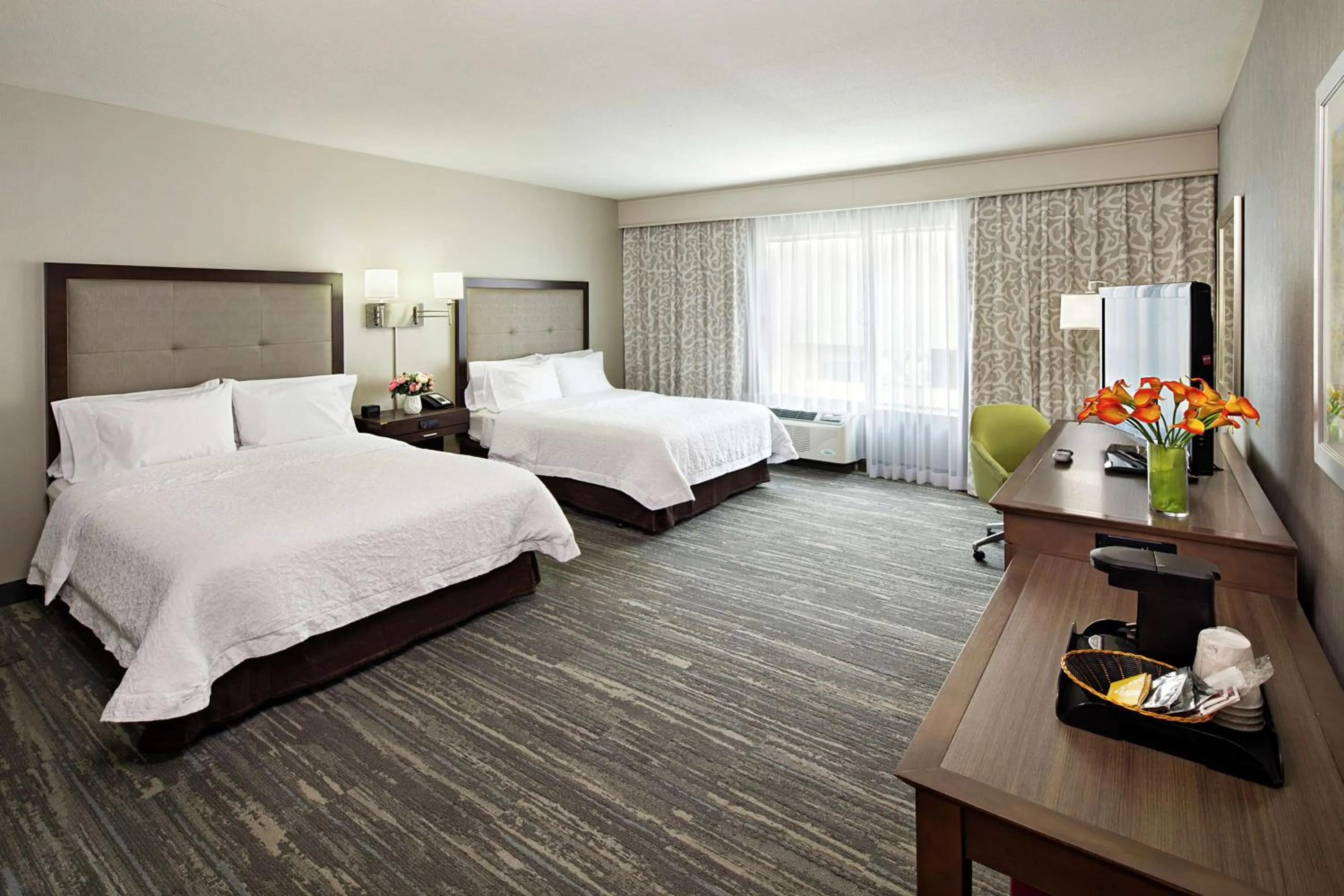 Queen Room with Two Queen Beds - Mobility Access/Non-Smoking in Hampton Inn & Suites Palm Desert