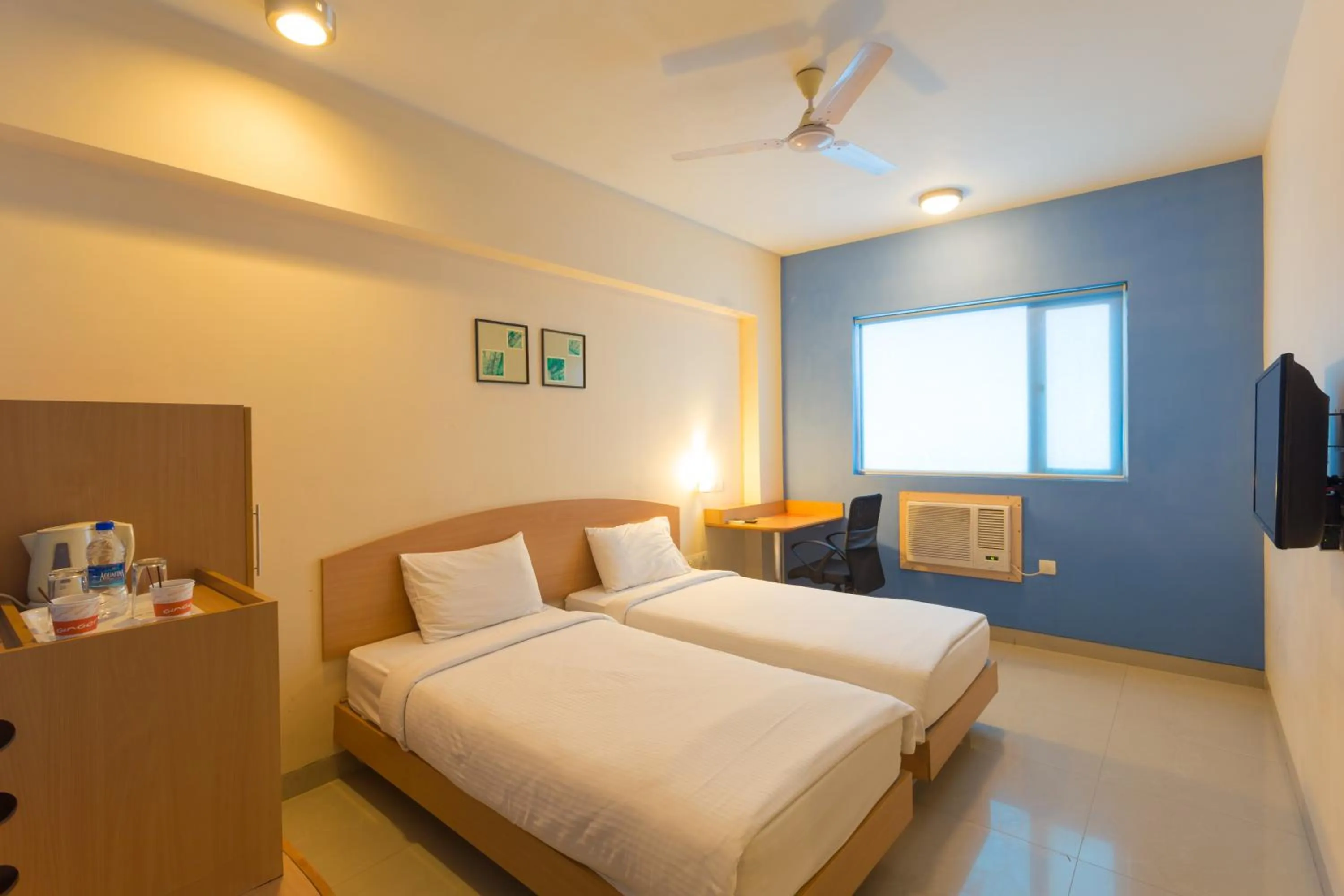 Standard Twin Room in Ginger Pondicherry