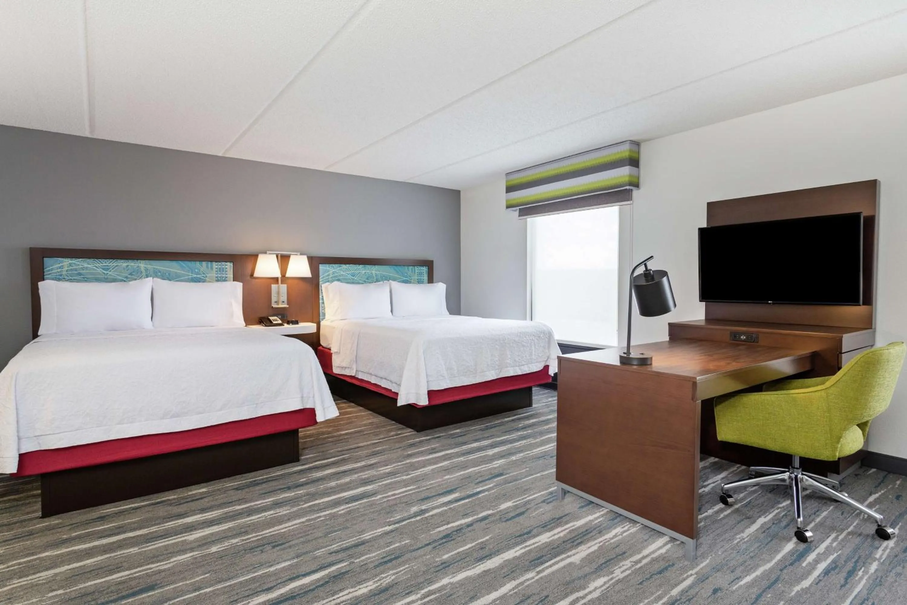 Studio Suite with Two Queen Beds and Sofa Bed in Hampton Inn & Suites Orlando International Drive North