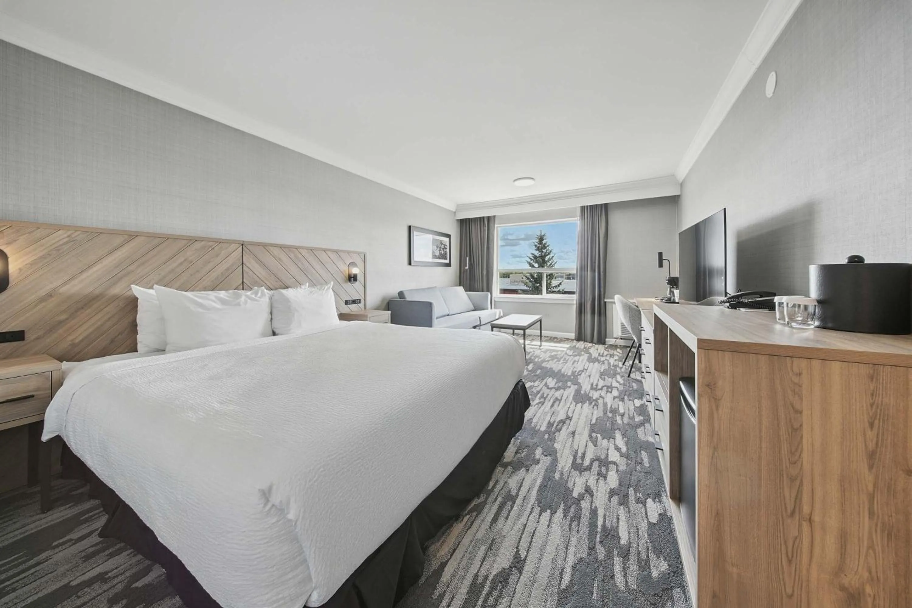 Standard Room, 1 King Bed, Sofa Bed in Sandman Hotel Red Deer