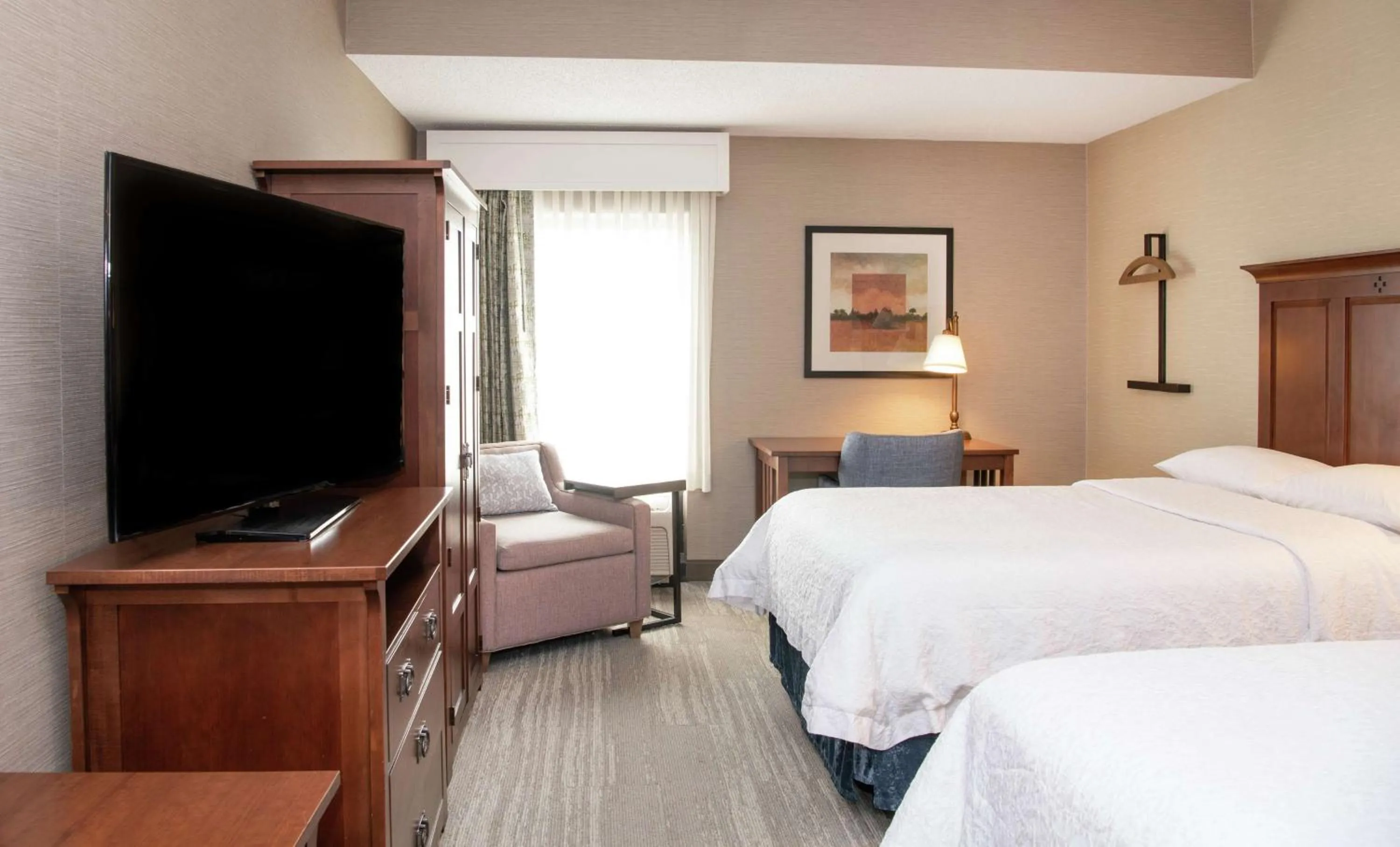 Double Room with Two Double Beds - Non-Smoking in Hampton Inn & Suites Rochester/Victor