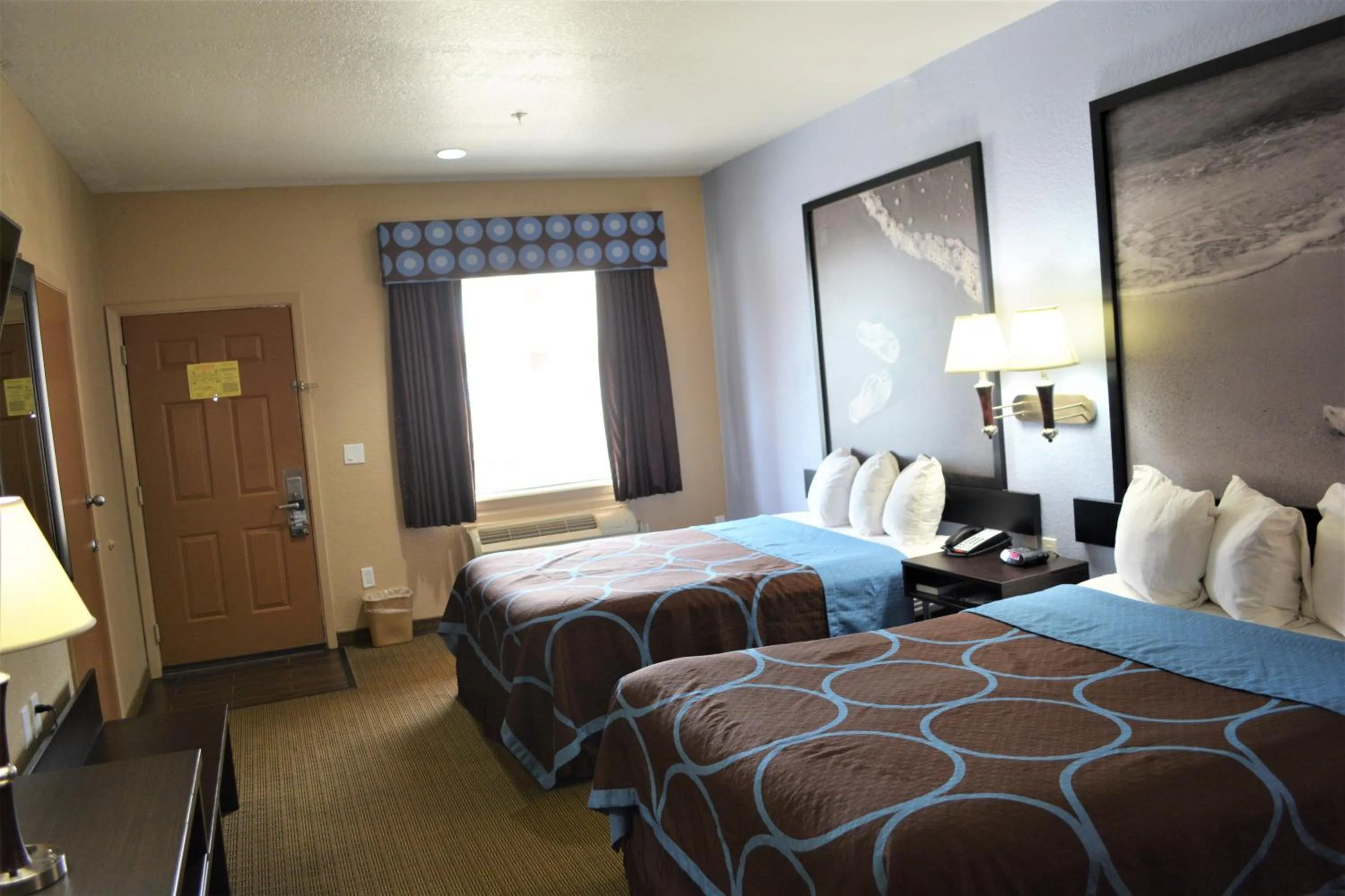 Queen Room with Two Queen Beds - Non-Smoking in Super 8 by Wyndham Galveston