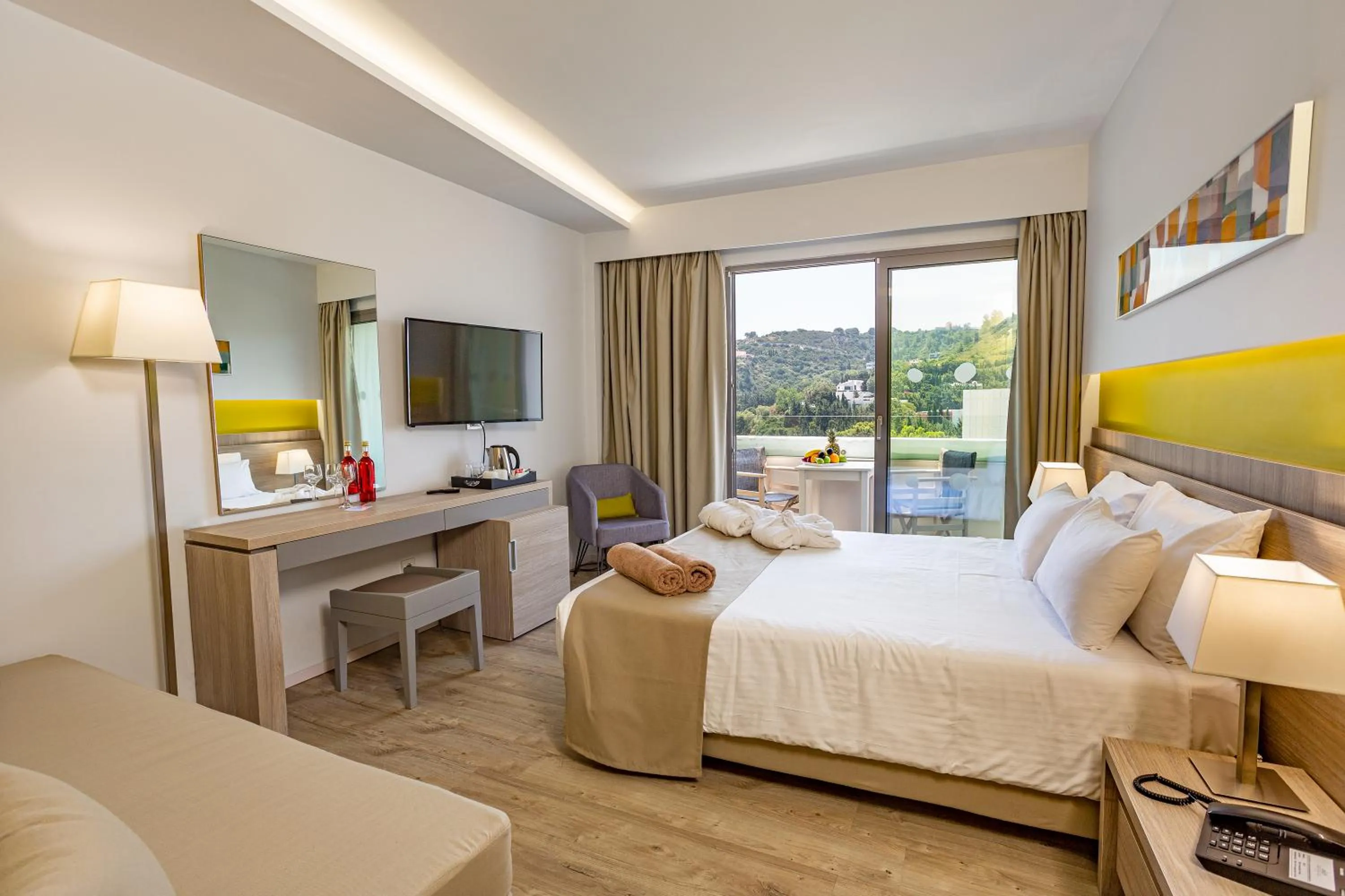 Double or Twin Room with Side Sea View in Akti Imperial Deluxe Resort & Spa Dolce by Wyndham