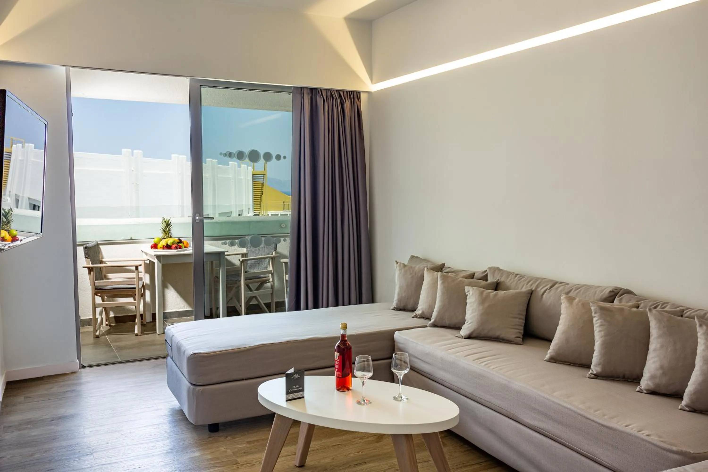 One-Bedroom Suite with Side Sea View in Akti Imperial Deluxe Resort & Spa Dolce by Wyndham