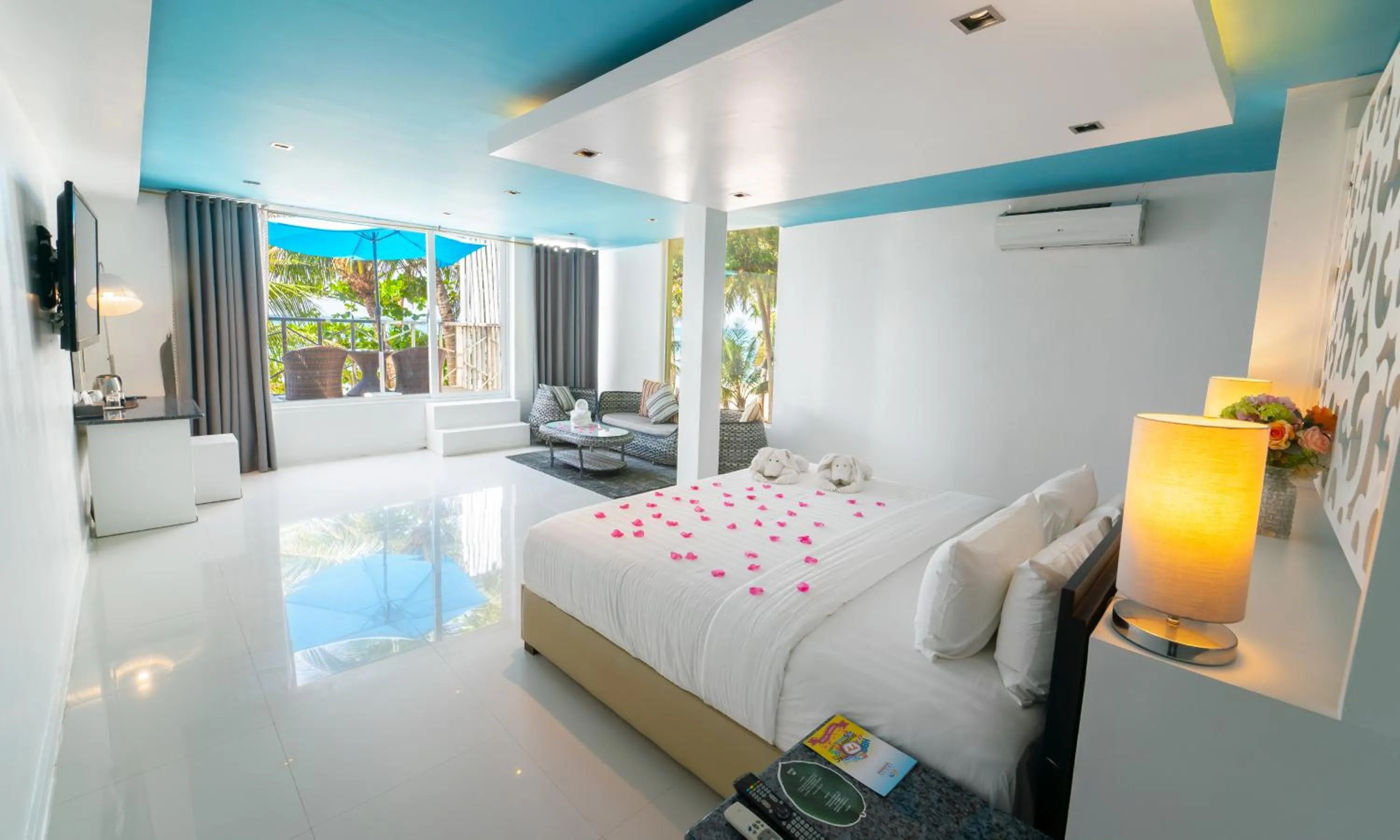Diamond Suite Room in Boracay Ocean Club Beach Resort