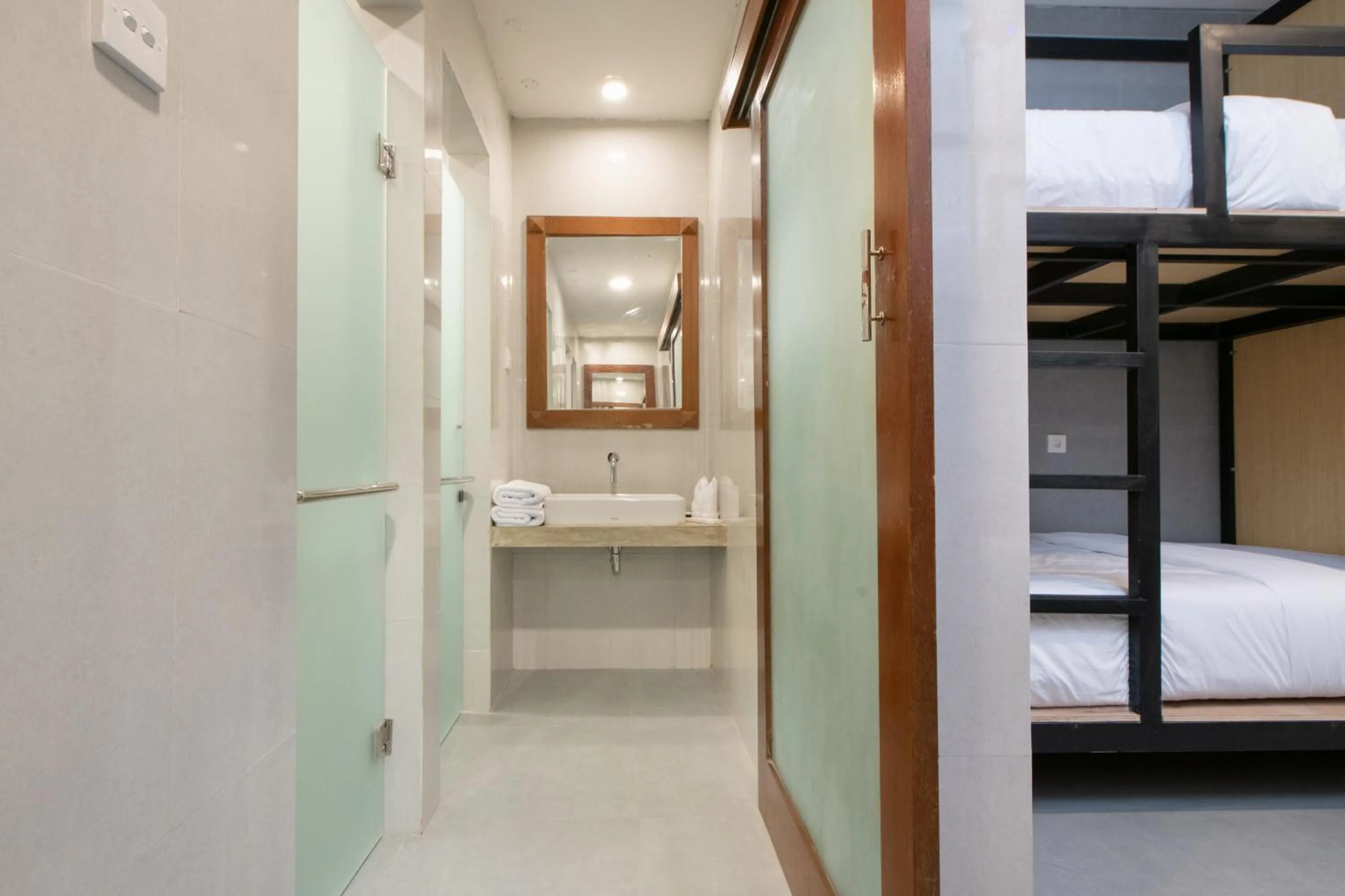 Single Bed in Dormitory Room in Villa Bunga Hotel