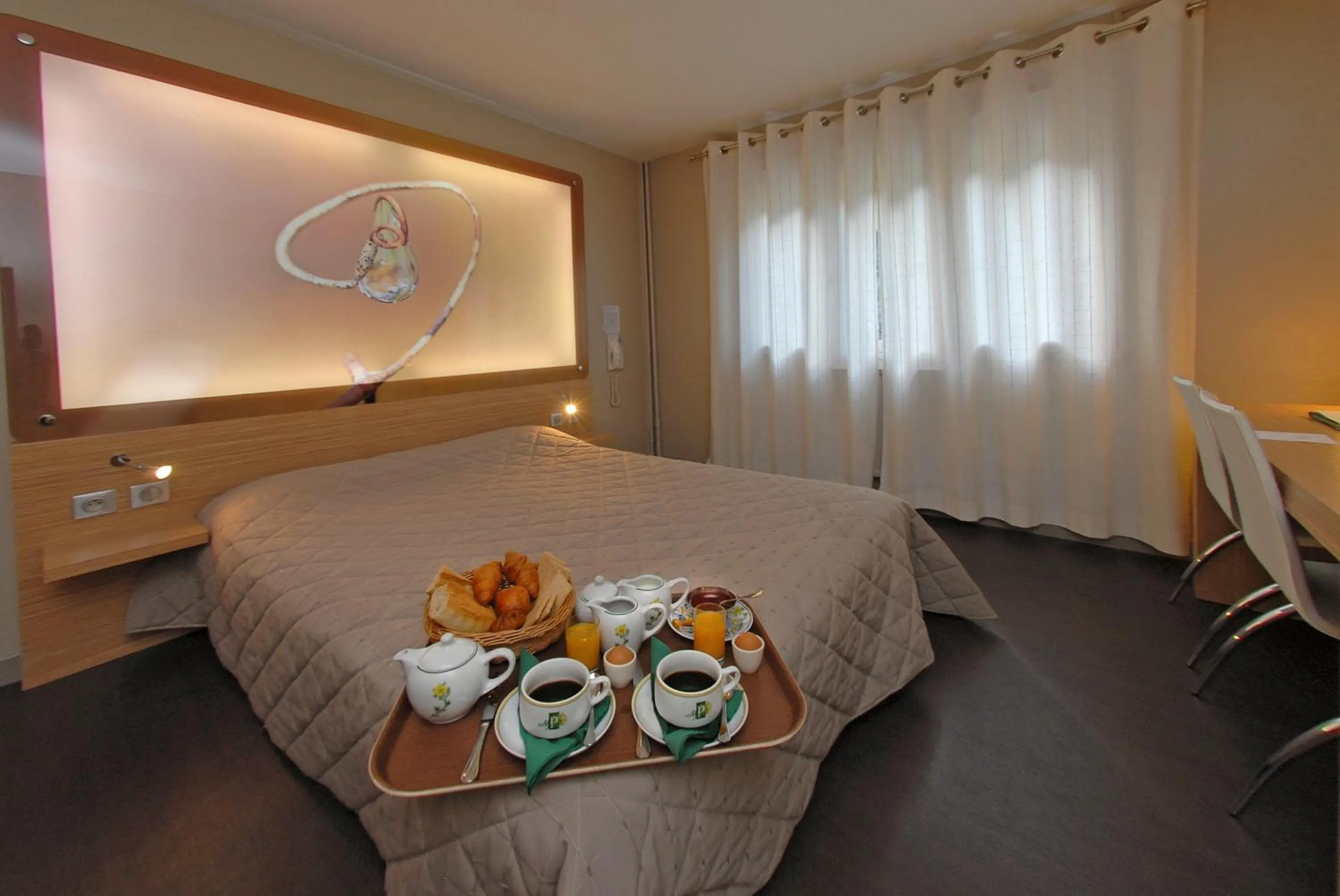 Deluxe Double Room in Logis Hotel Restaurant des Gorges du Tarn