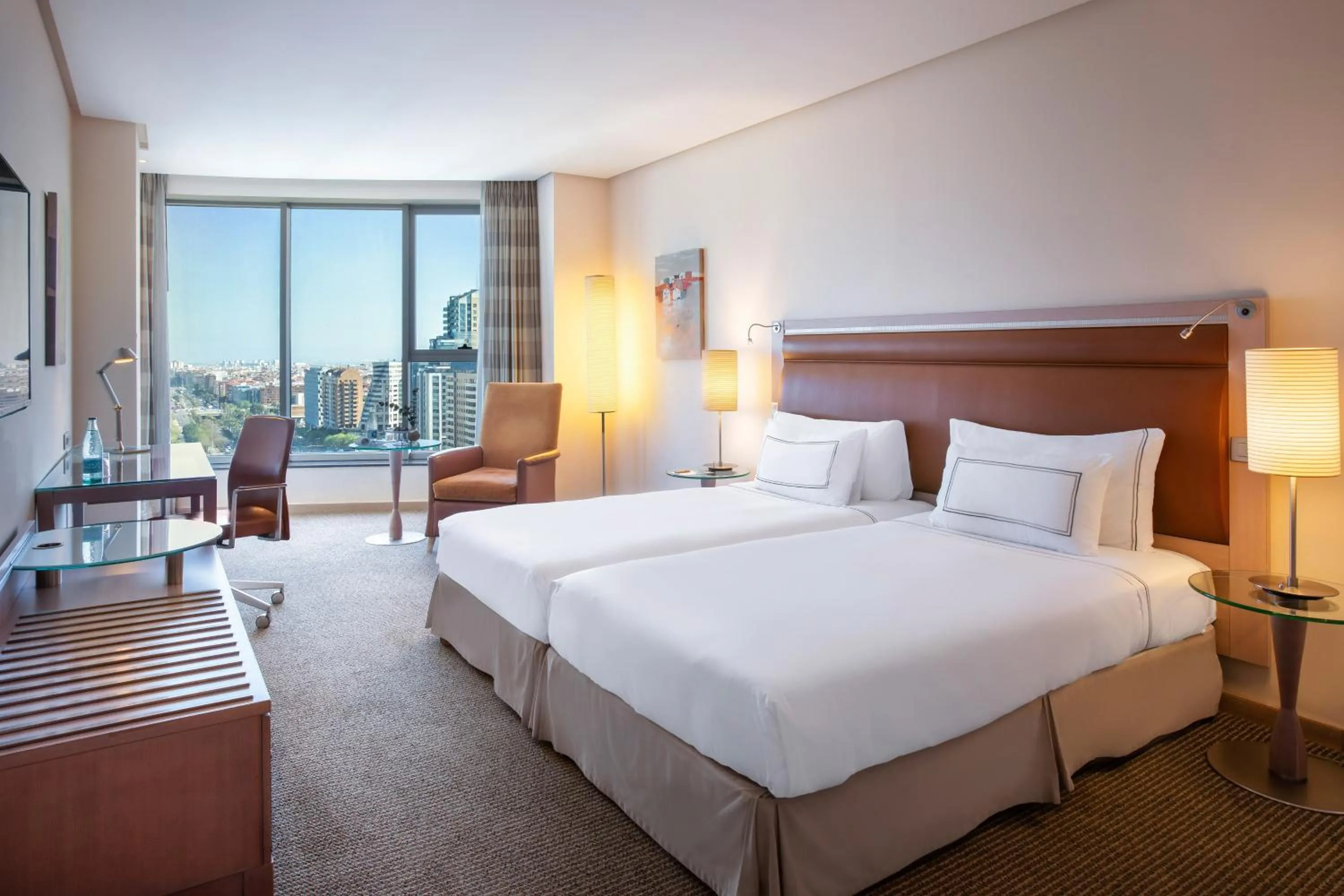 Melia Room Twin Bed with Views in Melia Valencia