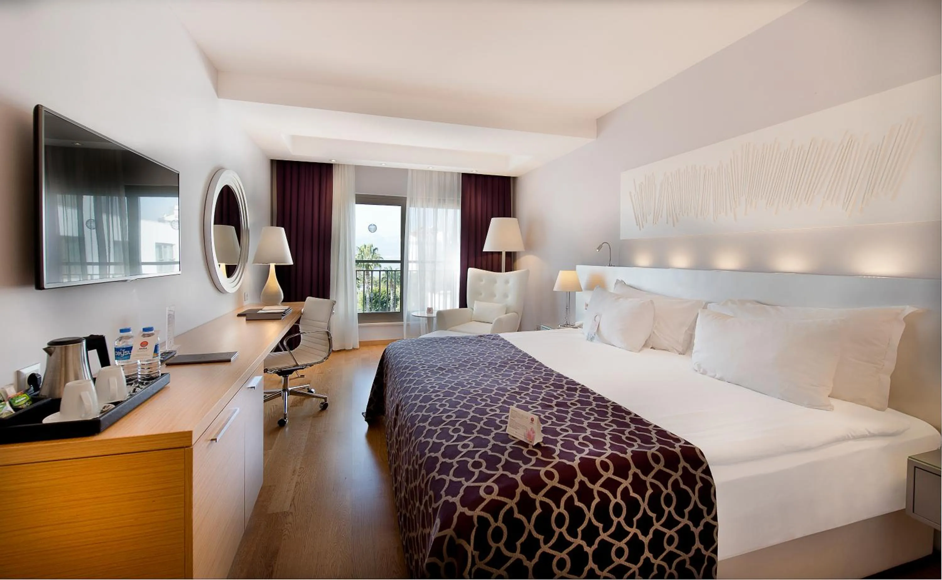 V Casual with Sea View in Akra V - Access to Akra Antalya