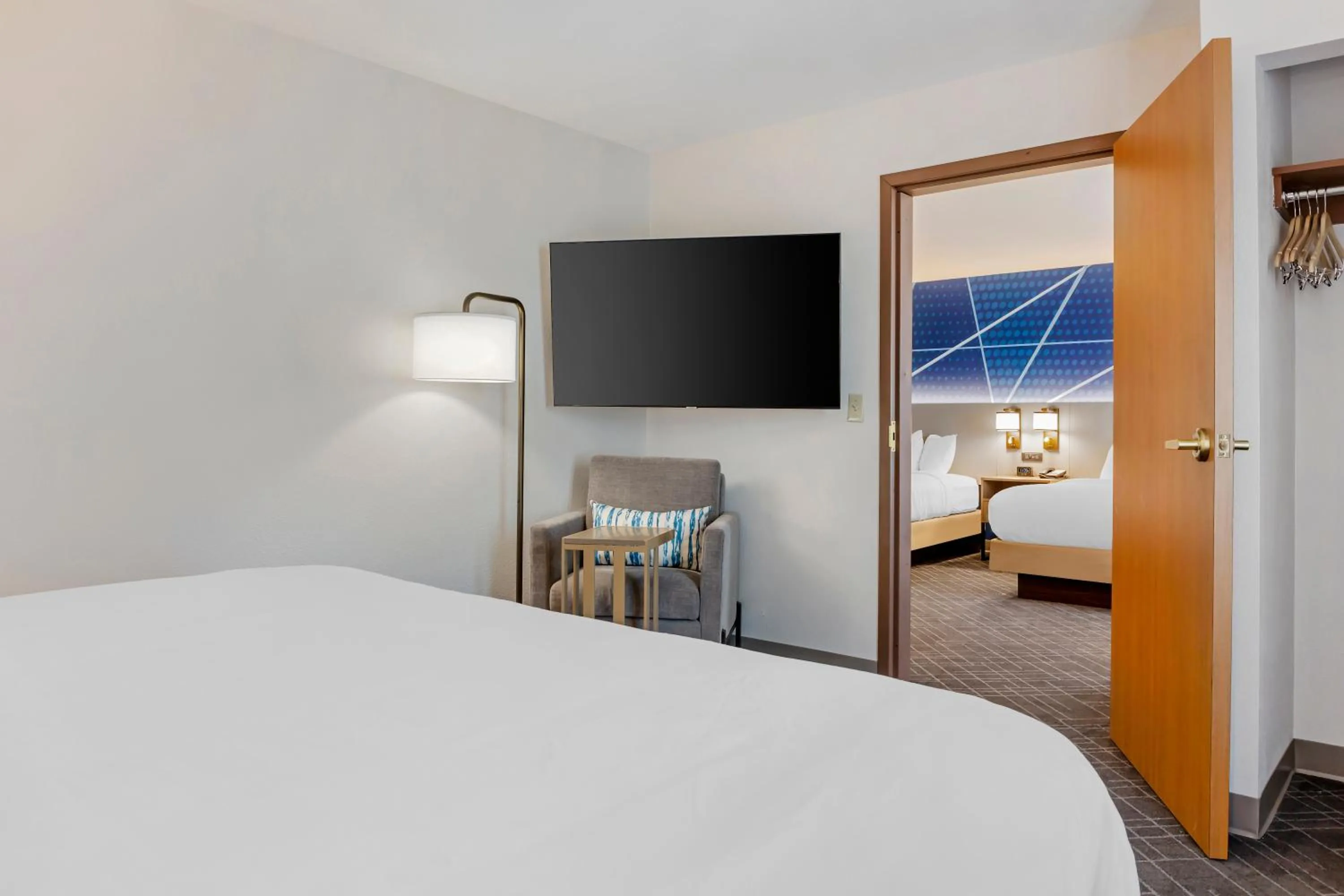 King Suite with King Bed and Two Queen Beds - Non Smoking in Comfort Inn & Suites Rapid City near Mt Rushmore