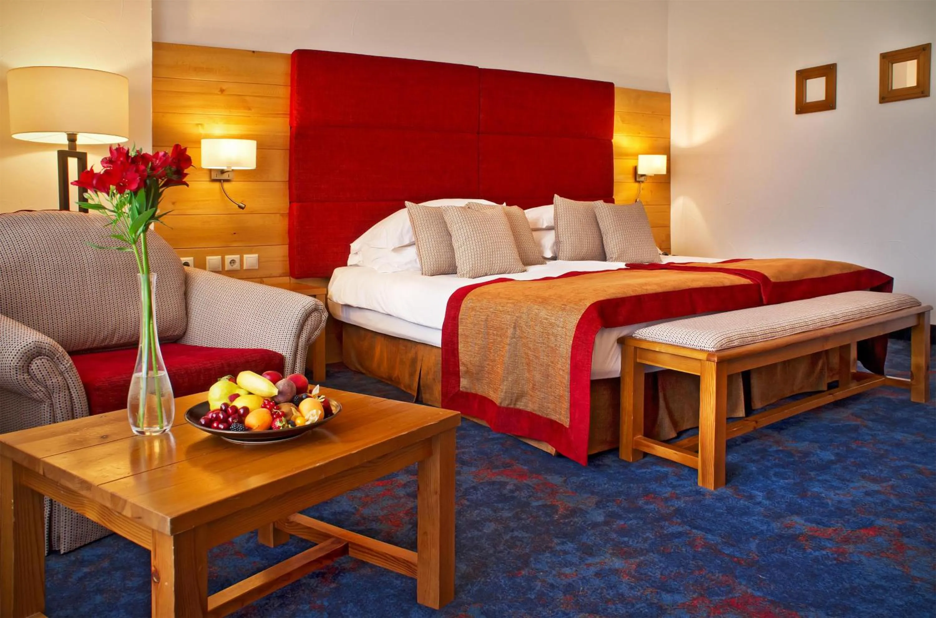 Deluxe Room Town View with King Bed - single occupancy in Kempinski Hotel Grand Arena Bansko