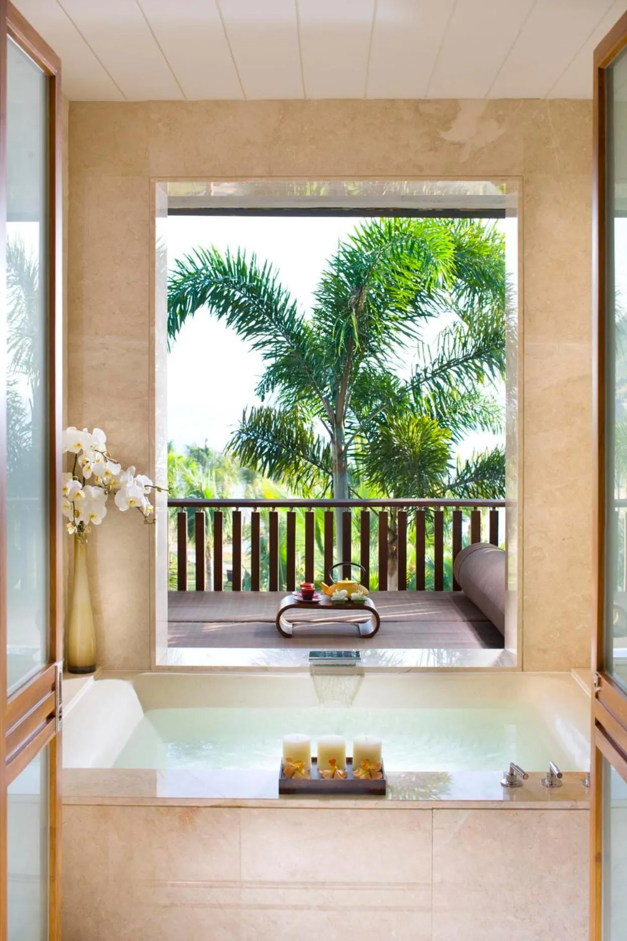 Ocean Breeze pavilion room  in Mandarin Oriental, Sanya