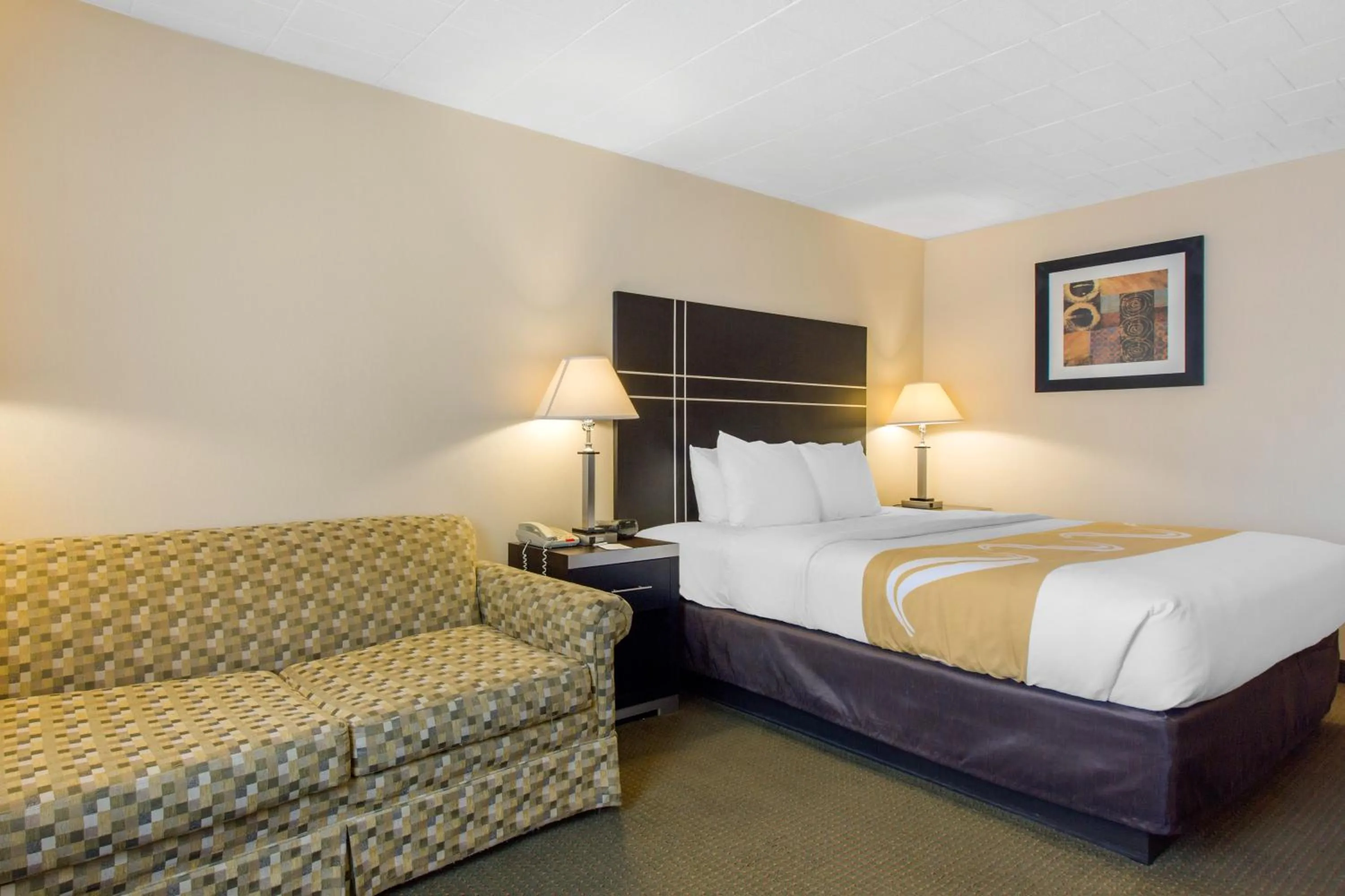 King Room with Roll-In Shower - Accessible/Non-Smoking in Quality Inn Ledgewood - Dover