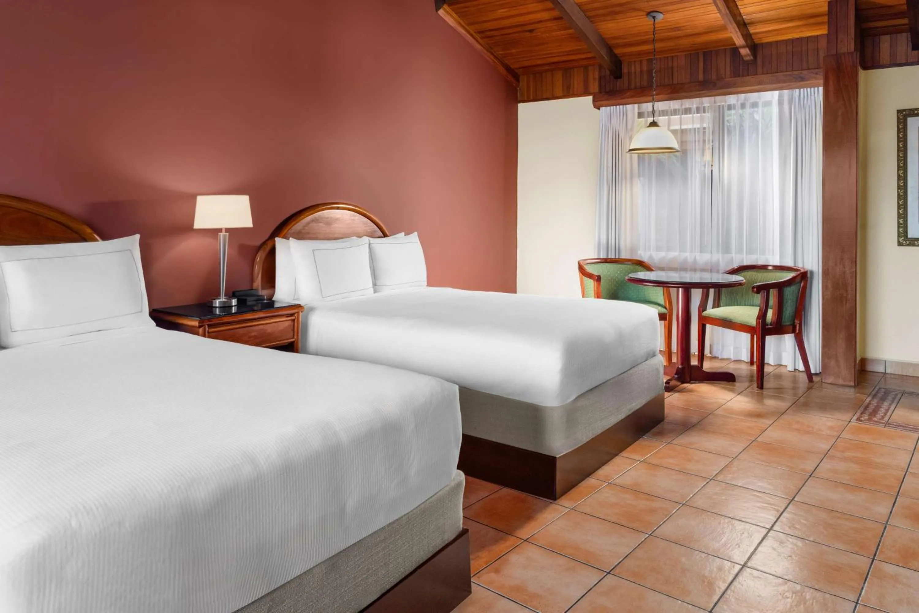Guest Room with Two Double Beds in Hilton Cariari DoubleTree San Jose - Costa Rica
