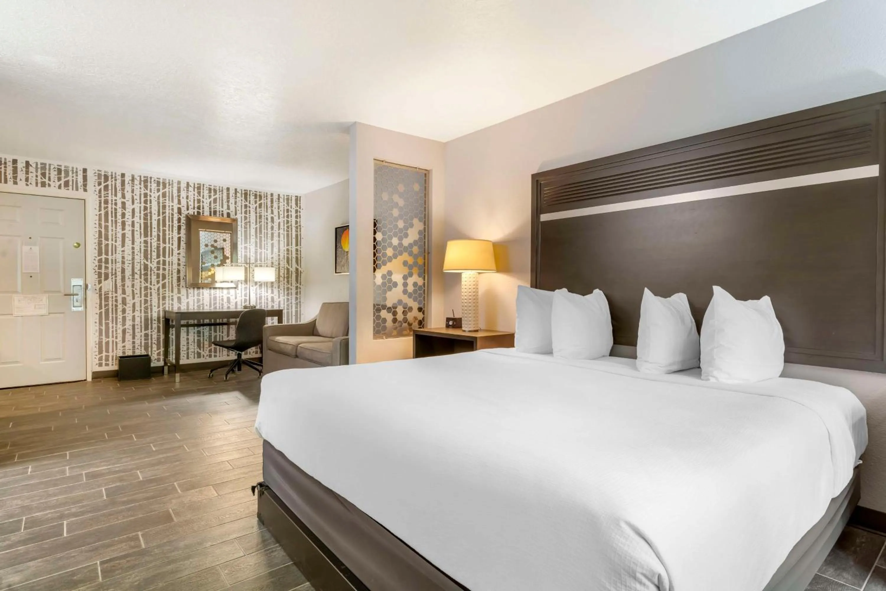 King Suite with Sofa Bed and Roll-In Shower - Disability Access/Non-Smoking in Best Western Corvallis