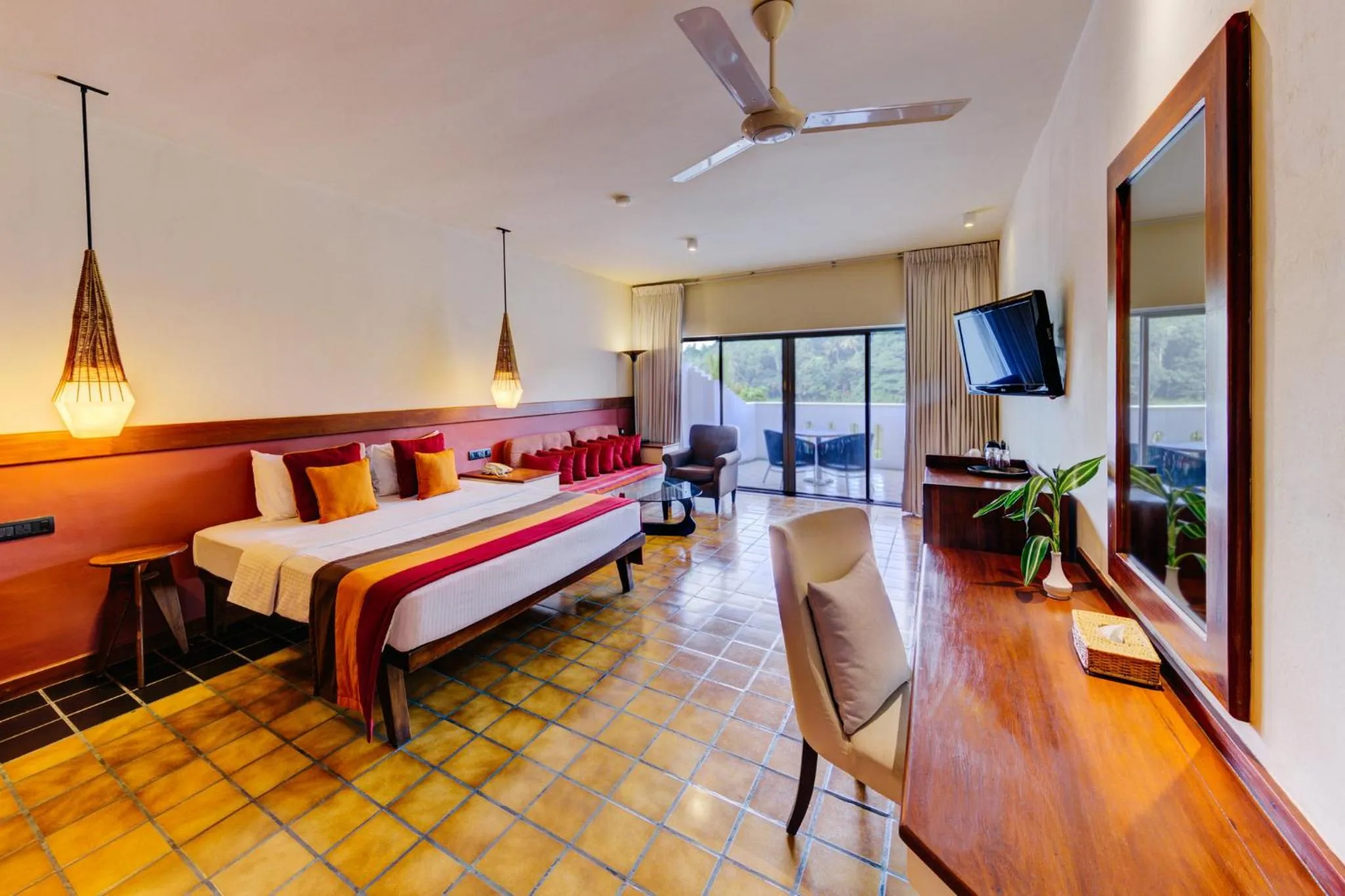 Deluxe King River View - single occupancy - 10% discount on Boat rides & Archery, Early Check In & Late Check Out on Availability in Cinnamon Citadel Kandy