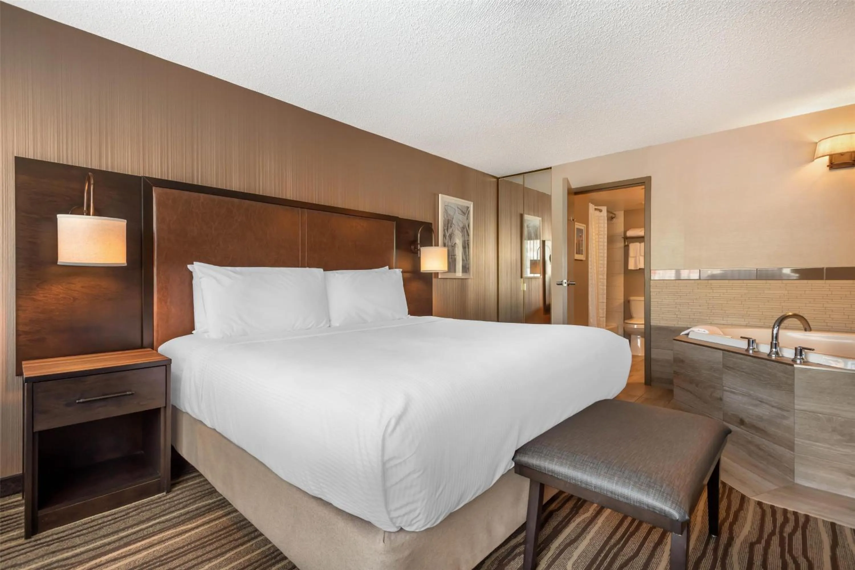 Two Room King Suite with Whirlpool – Non Smoking in Best Western PLUS Calgary Centre Inn