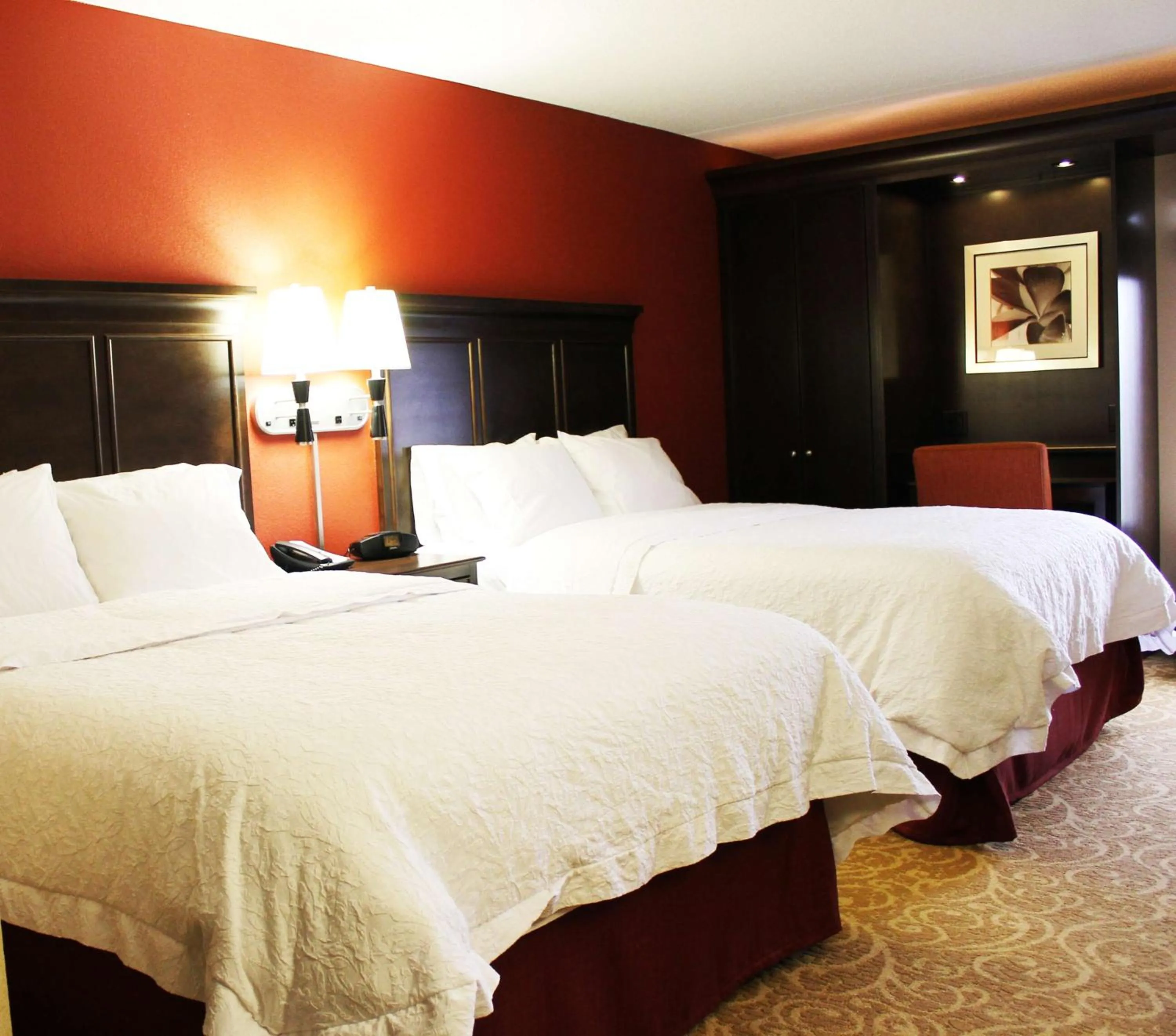 Double Room with Two Double Beds - Non-Smoking in Hampton Inn Gettysburg