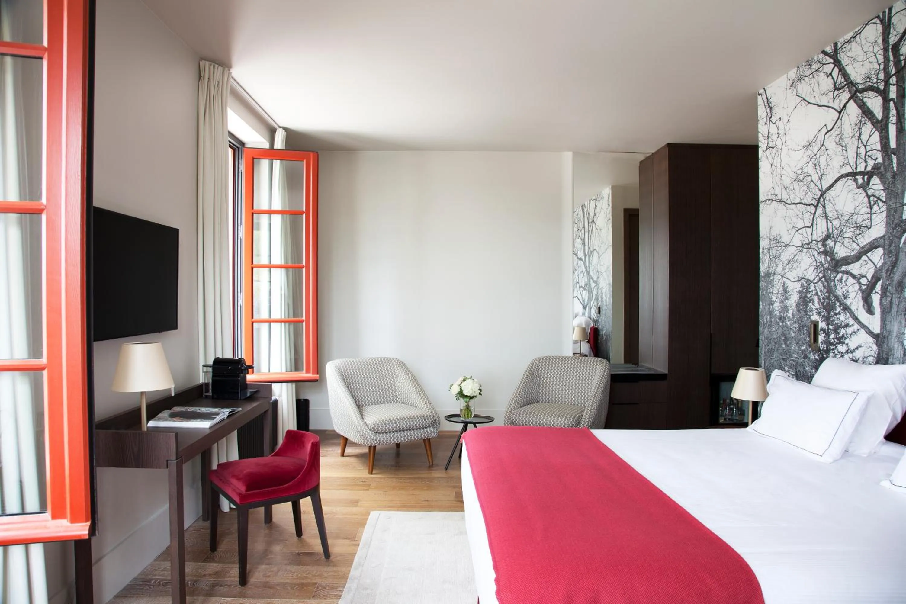 Junior Suite with Castle View in Relais de Chambord, a Small Luxury Hotels of the World