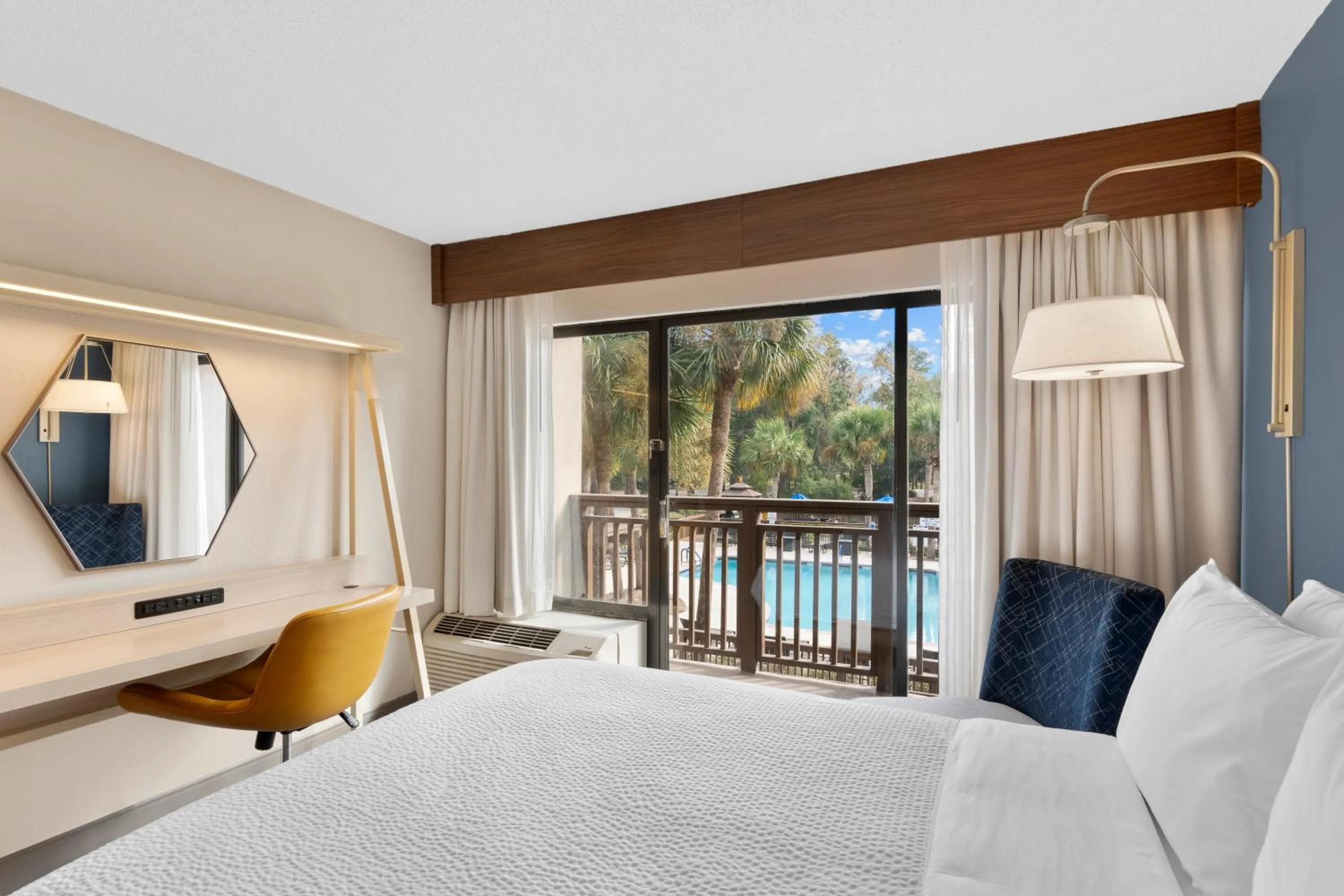 King Room with Sofa Bed - Pool View in Holiday Inn Express Hilton Head Island by IHG